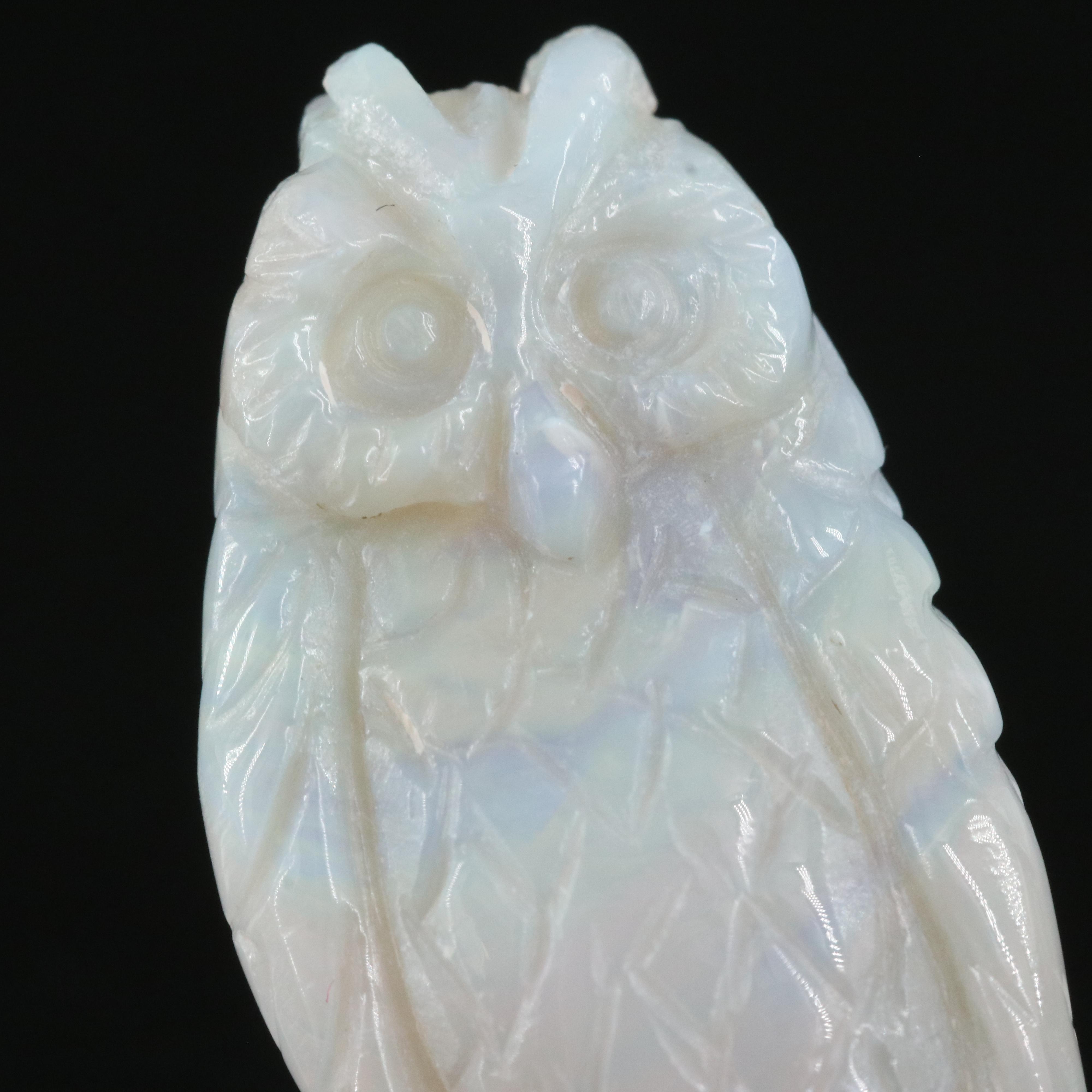 Loose 14.11 CT Carved Opal