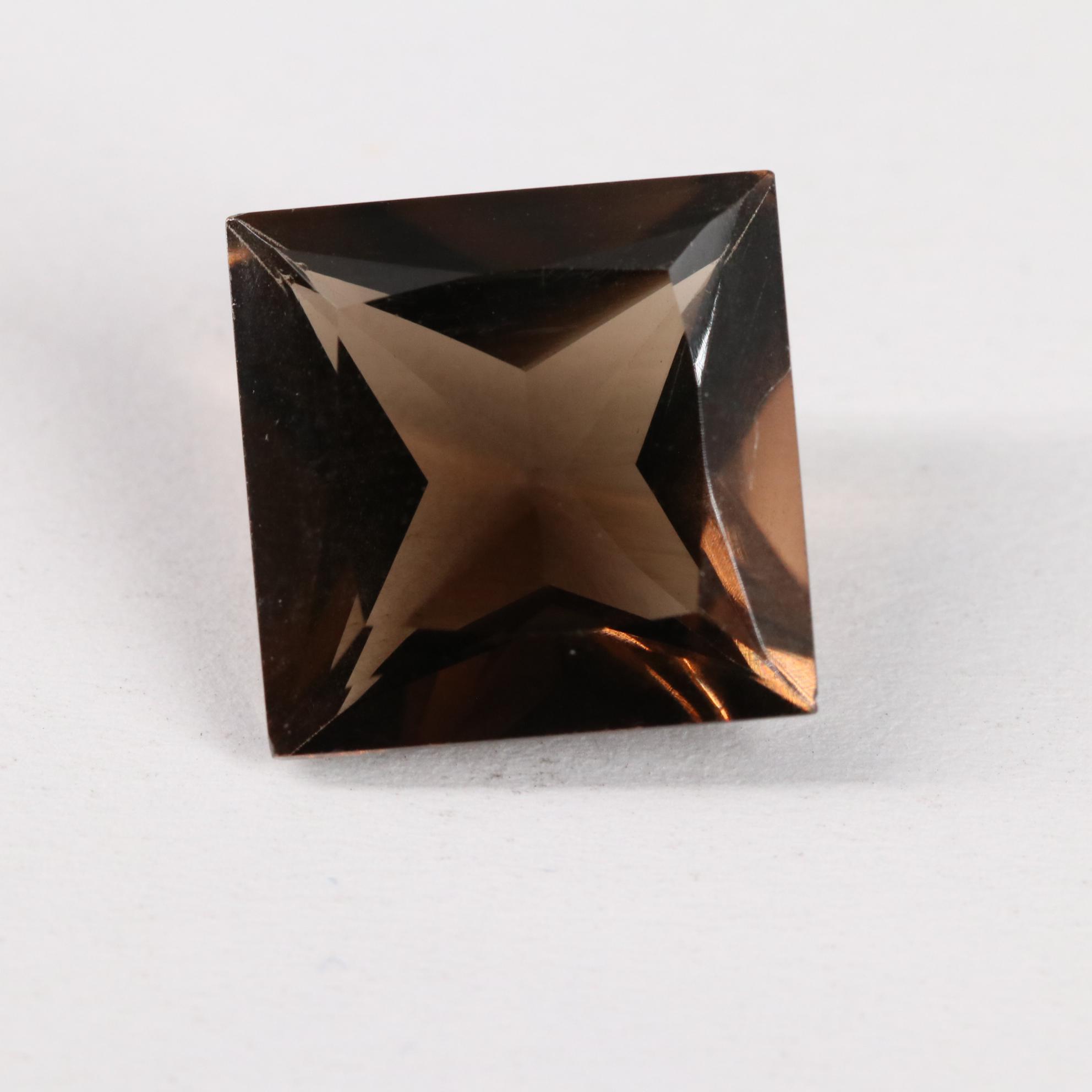 Loose 6.25 CT Smoky Quartz