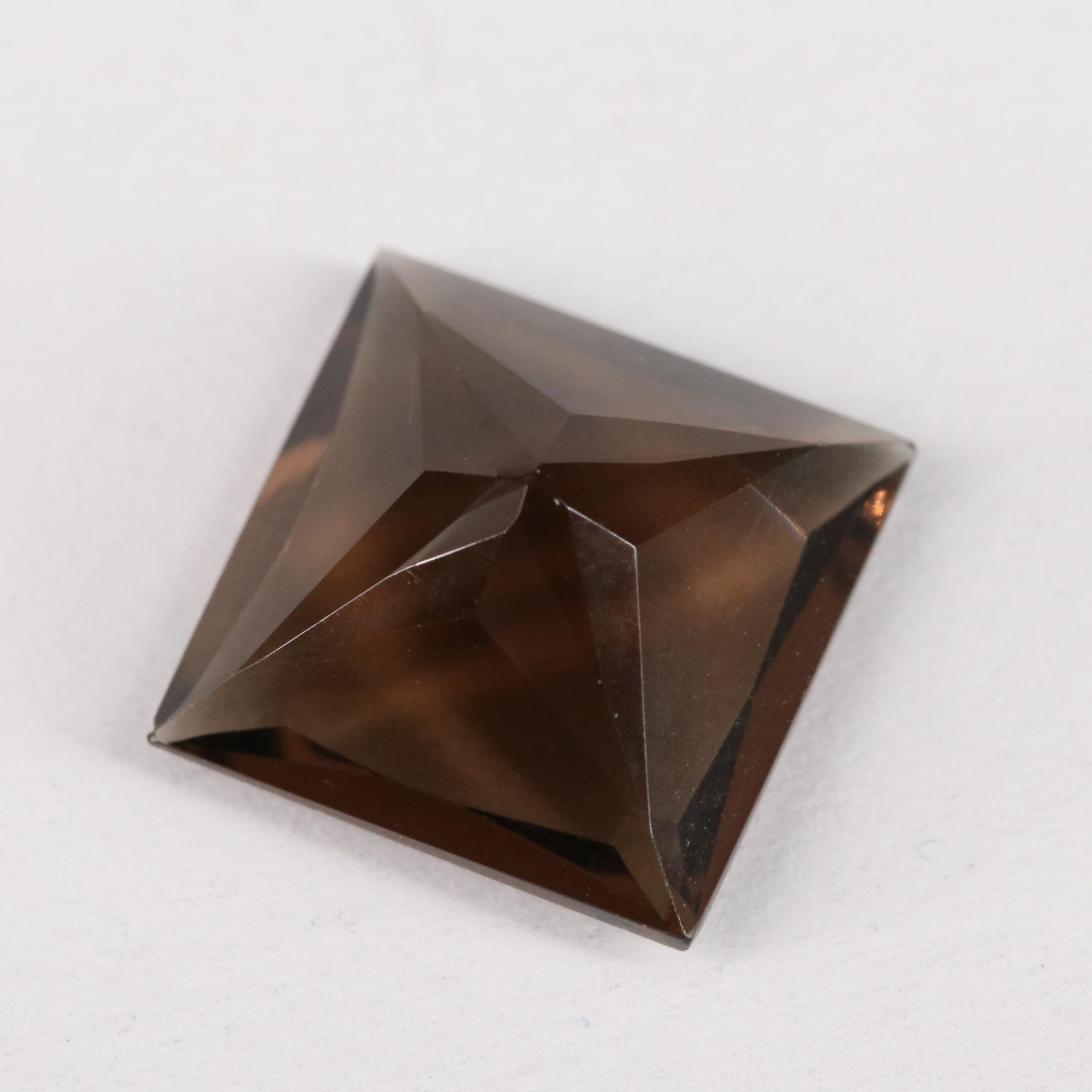 Loose 6.25 CT Smoky Quartz