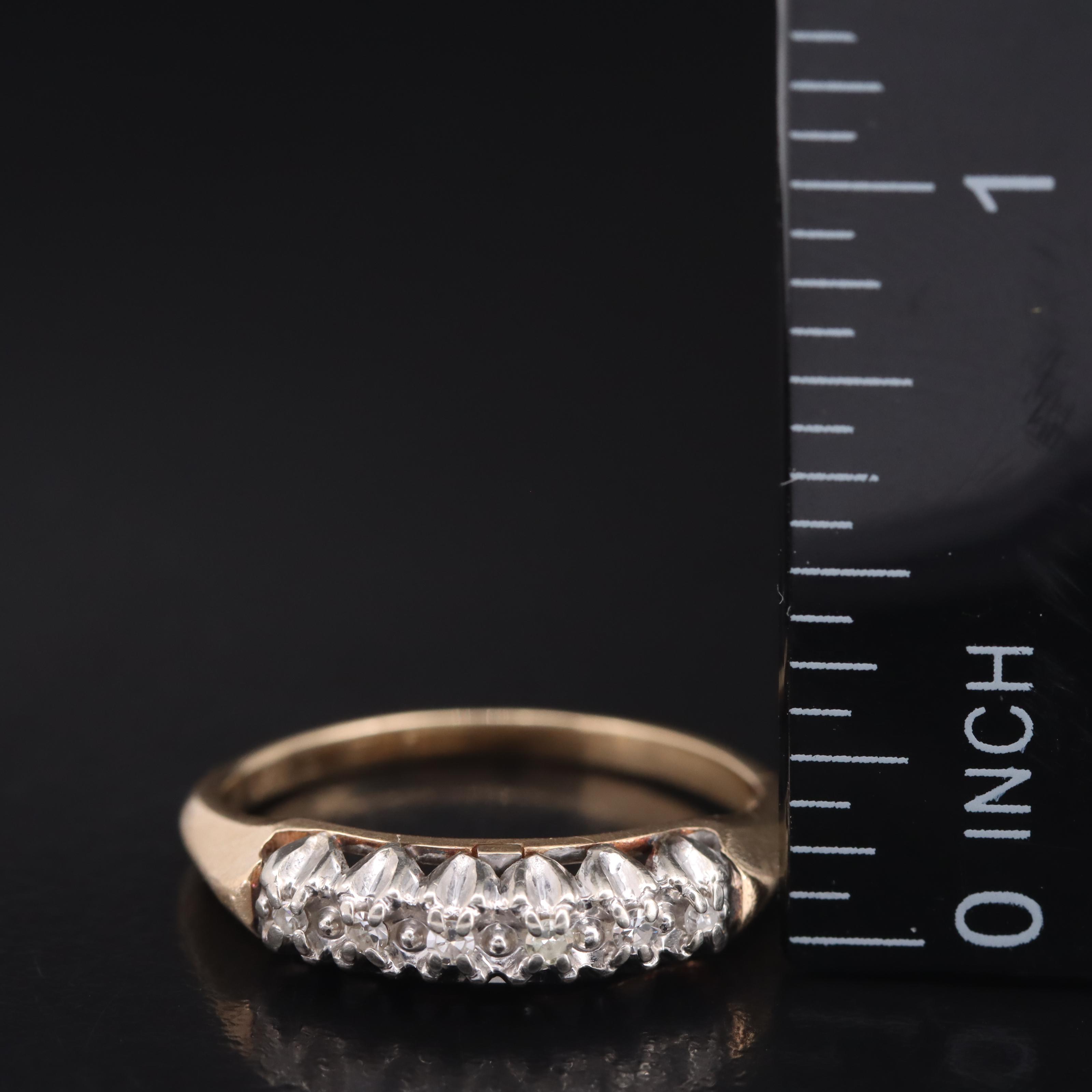 14K Diamond Ring