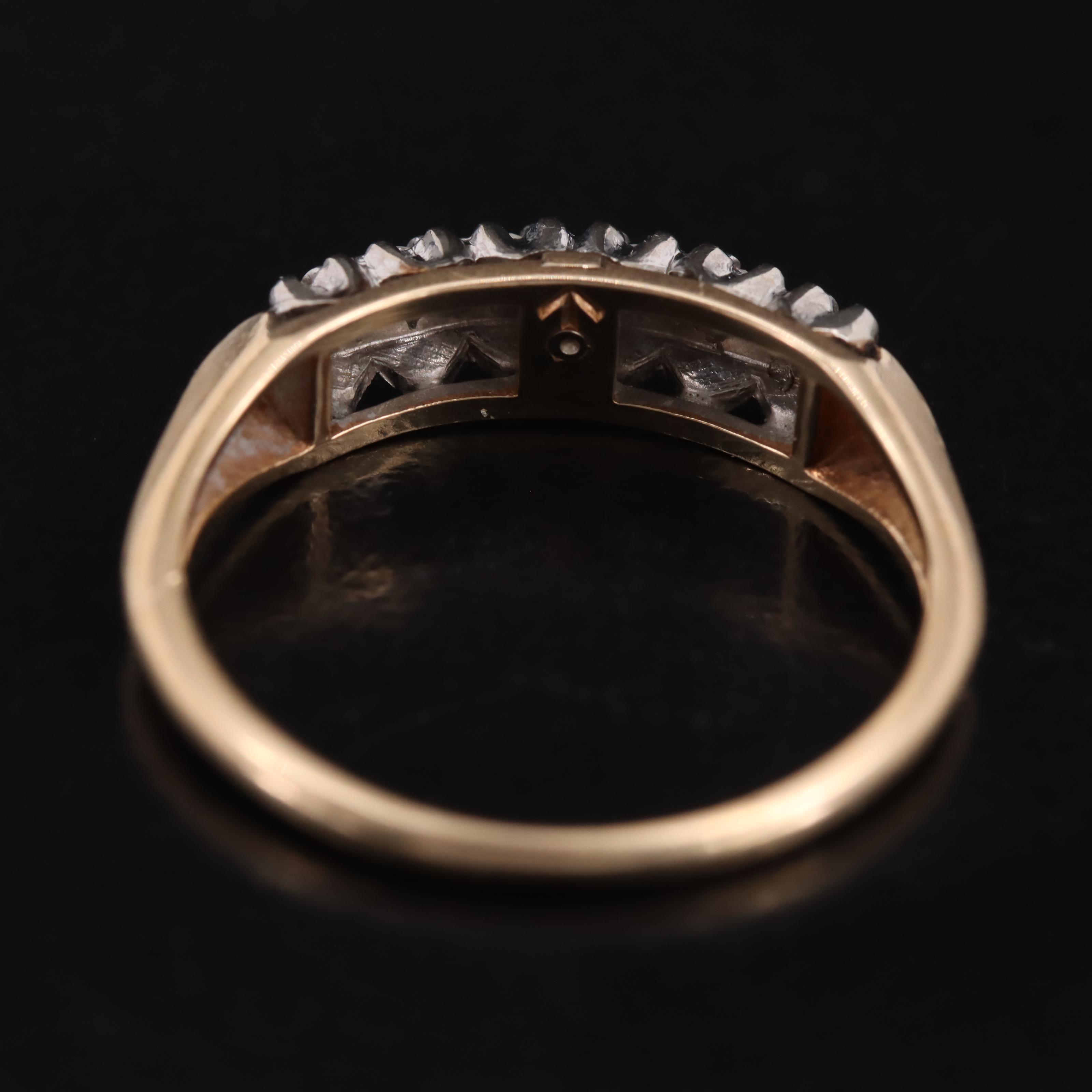 14K Diamond Ring