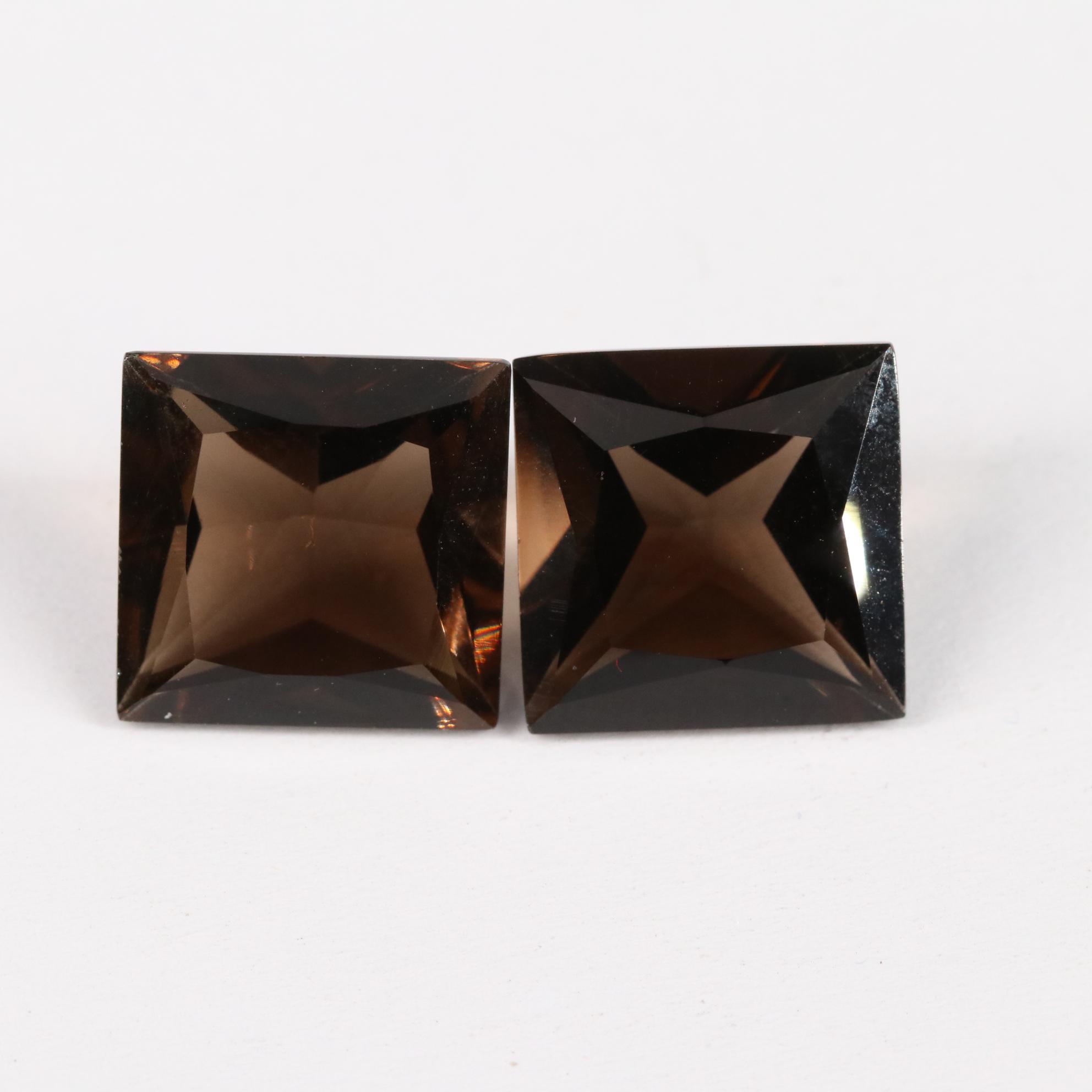 Loose 14.25 CTW Smoky Quartz