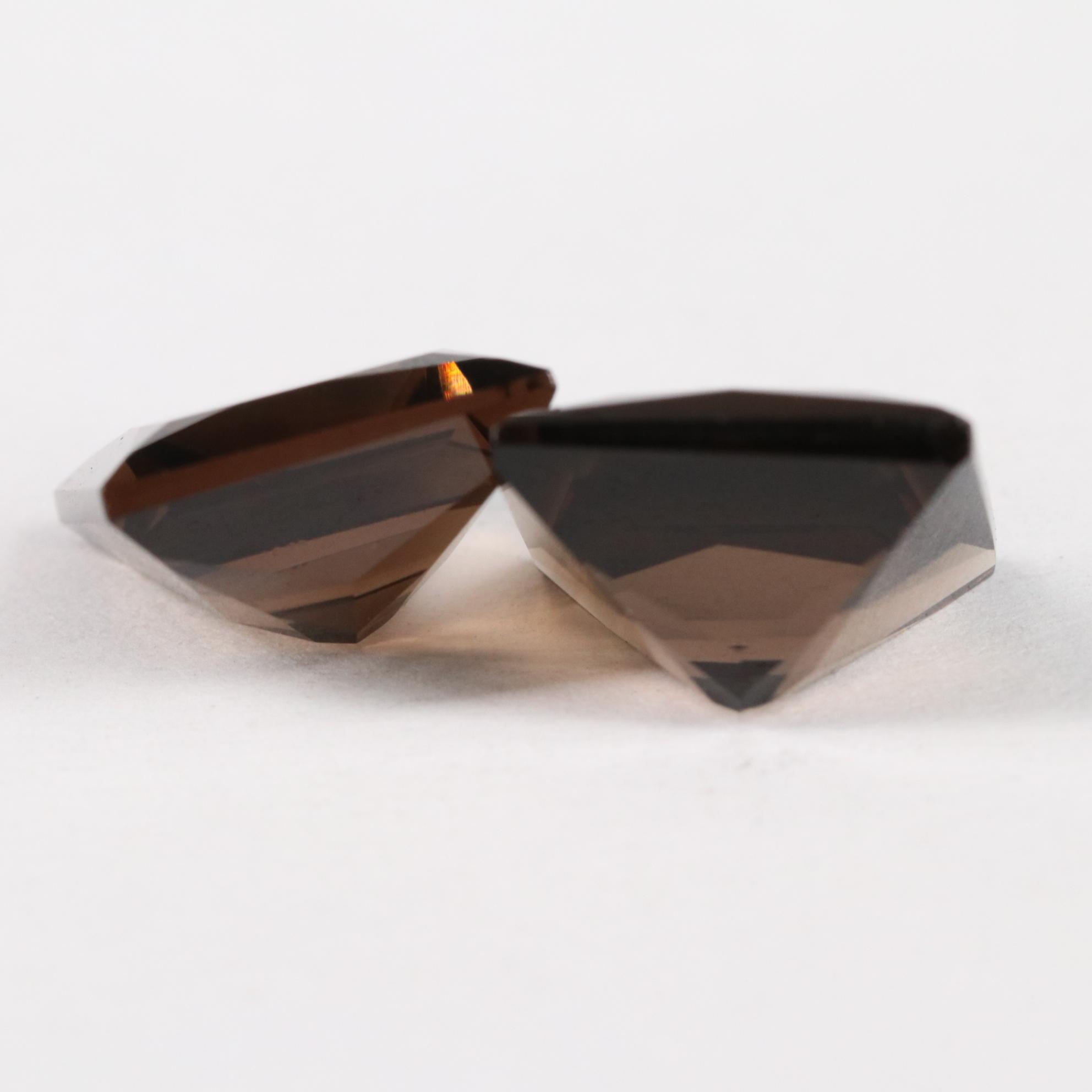 Loose 14.25 CTW Smoky Quartz