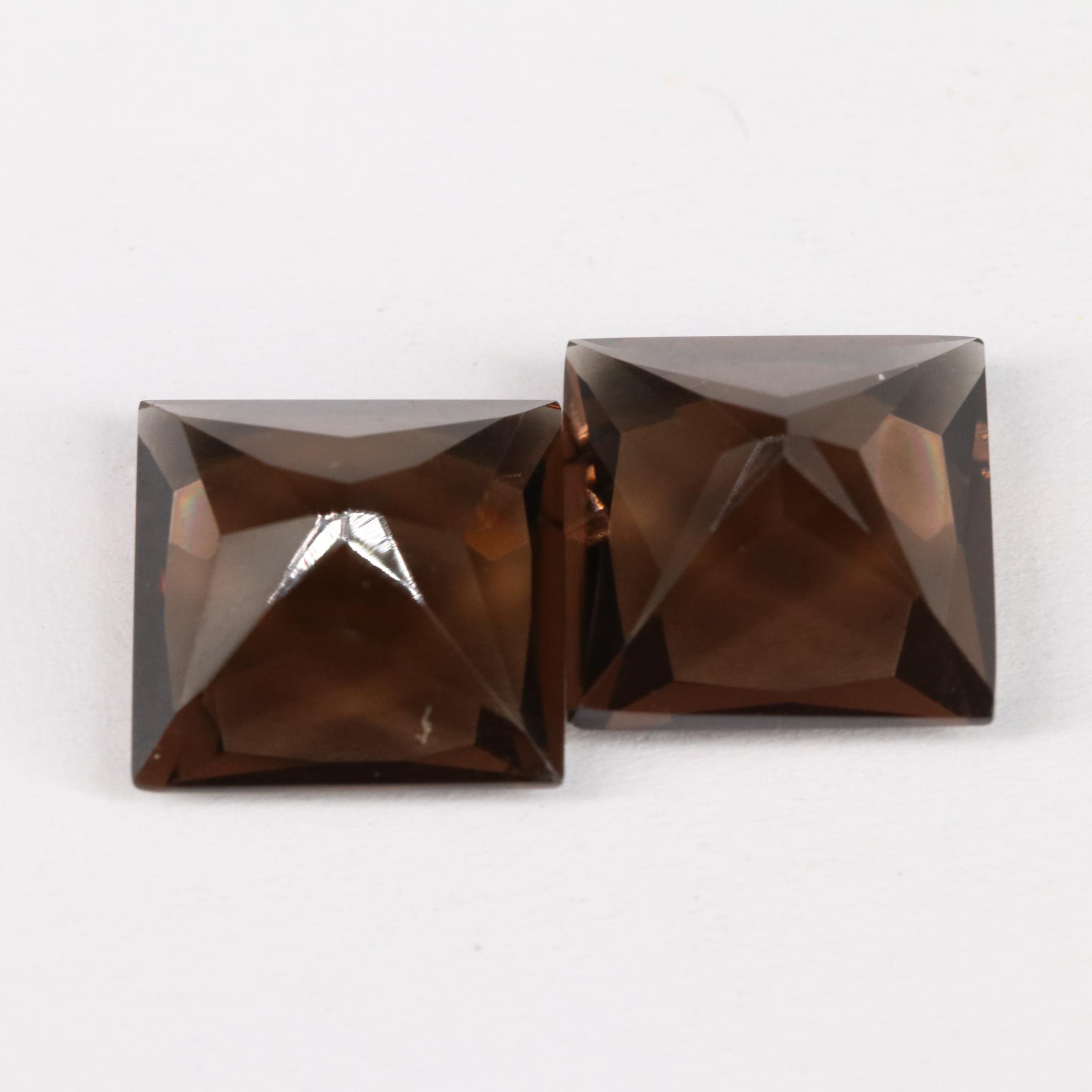 Loose 14.25 CTW Smoky Quartz