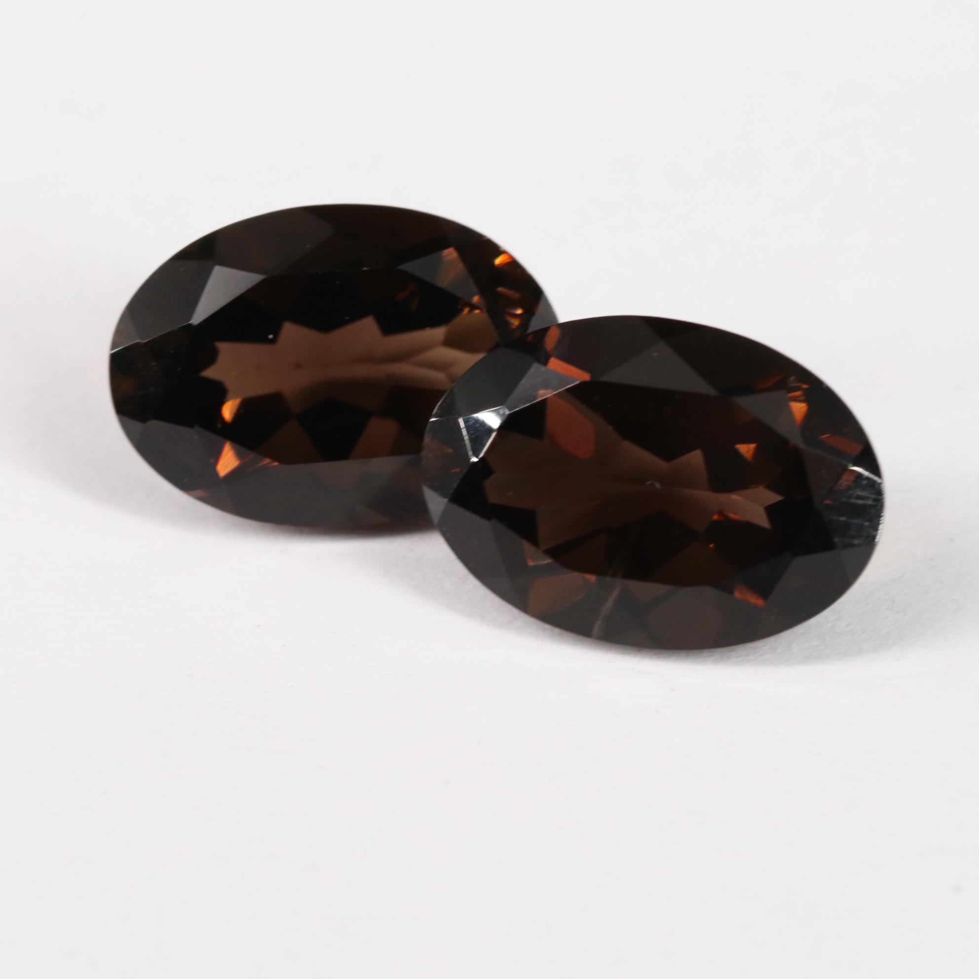 loose 10.25 CTW Smoky Quartz