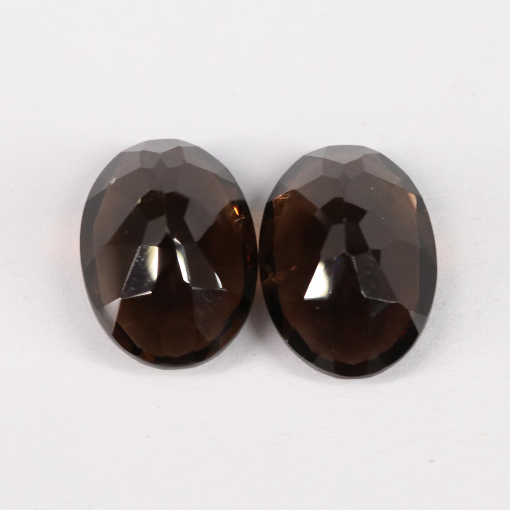 loose 10.25 CTW Smoky Quartz