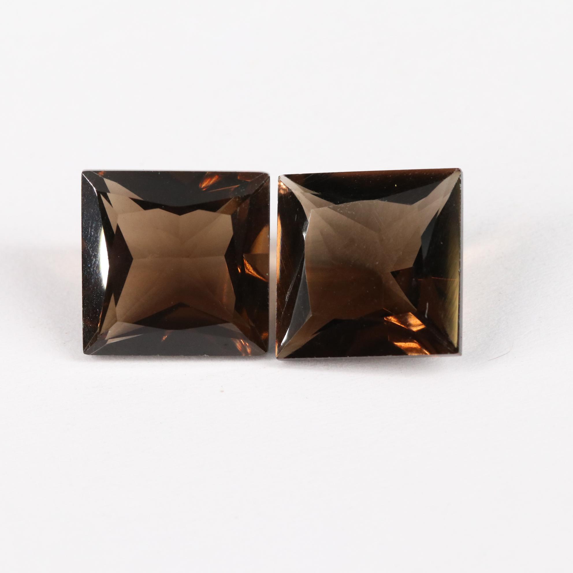 Loose 14.27 CTW Smoky Quartz