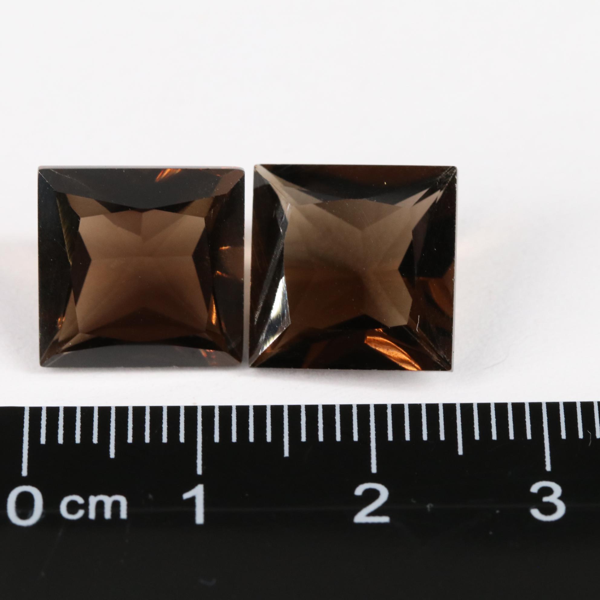 Loose 14.27 CTW Smoky Quartz