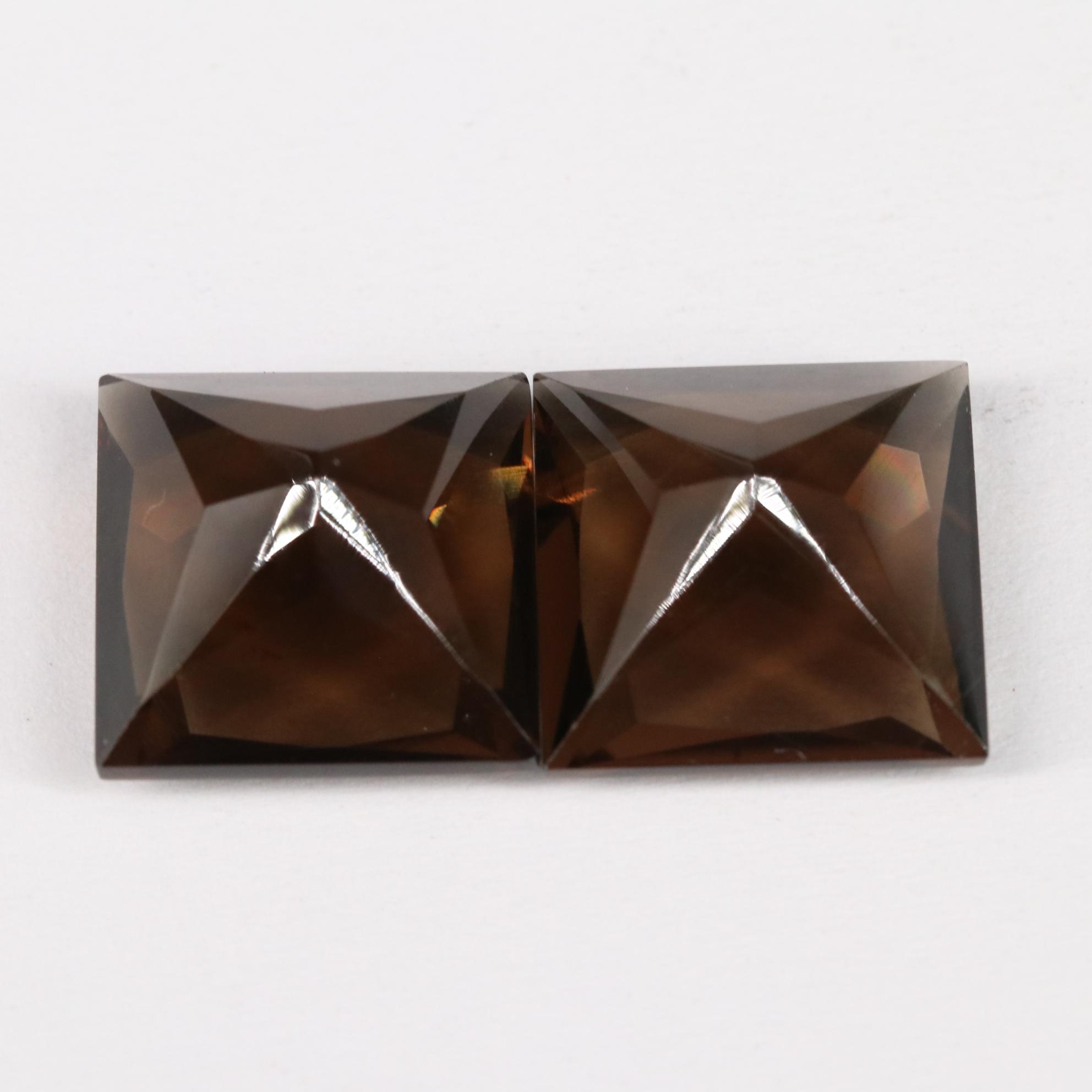 Loose 14.27 CTW Smoky Quartz