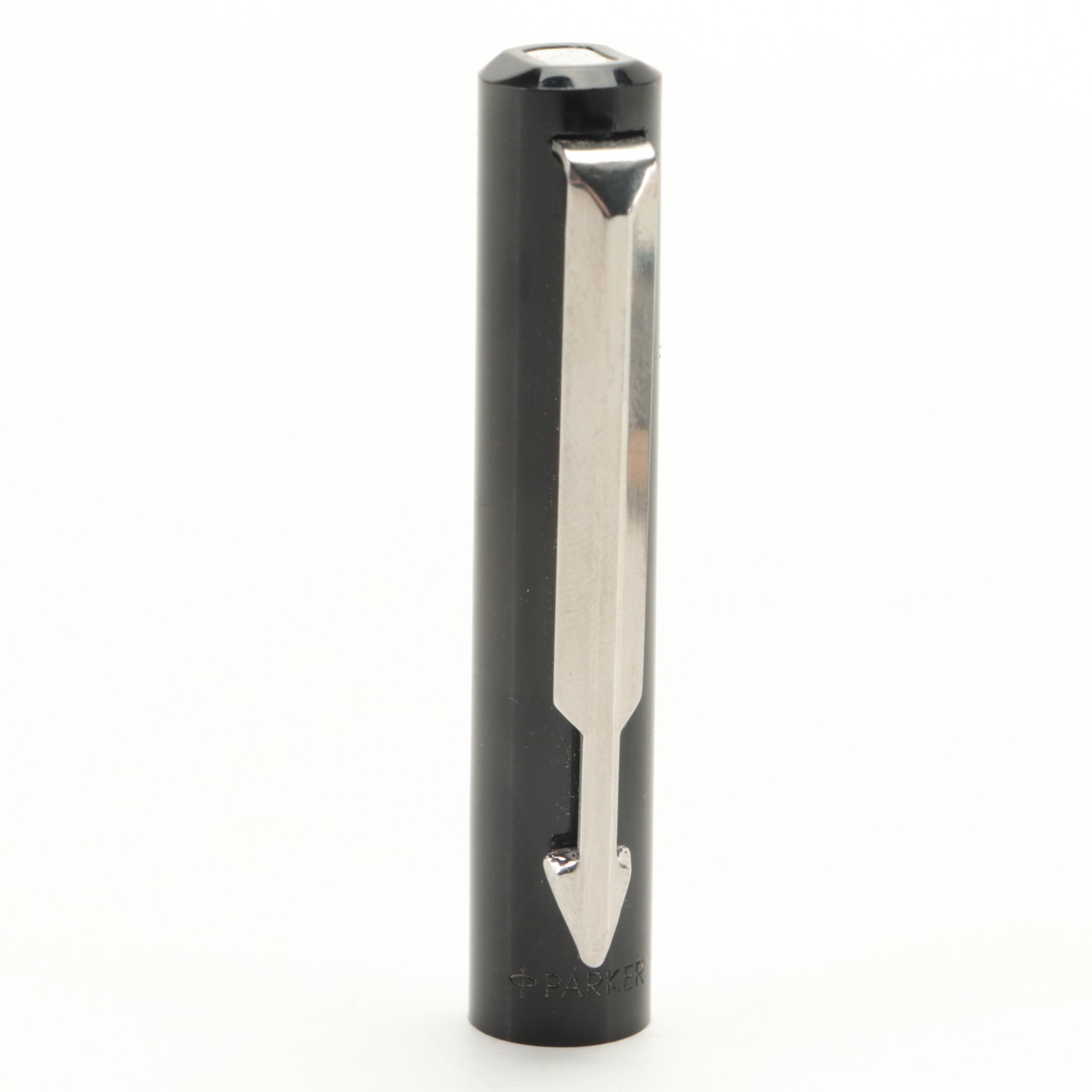 Sheaffer 14K Nib Resin Fountain Pen with Parker and Other Pens