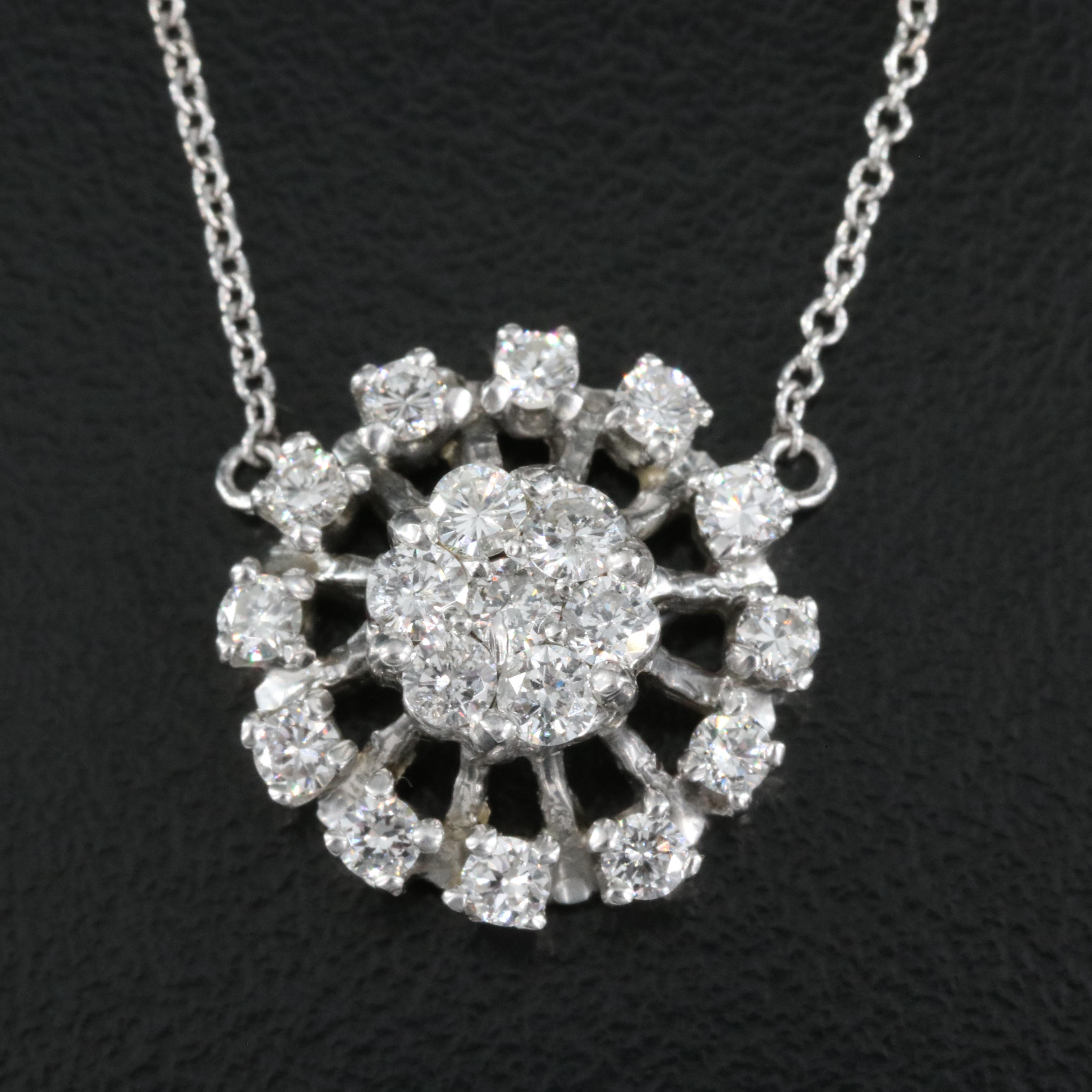 14K 0.79 CTW Diamond Necklace