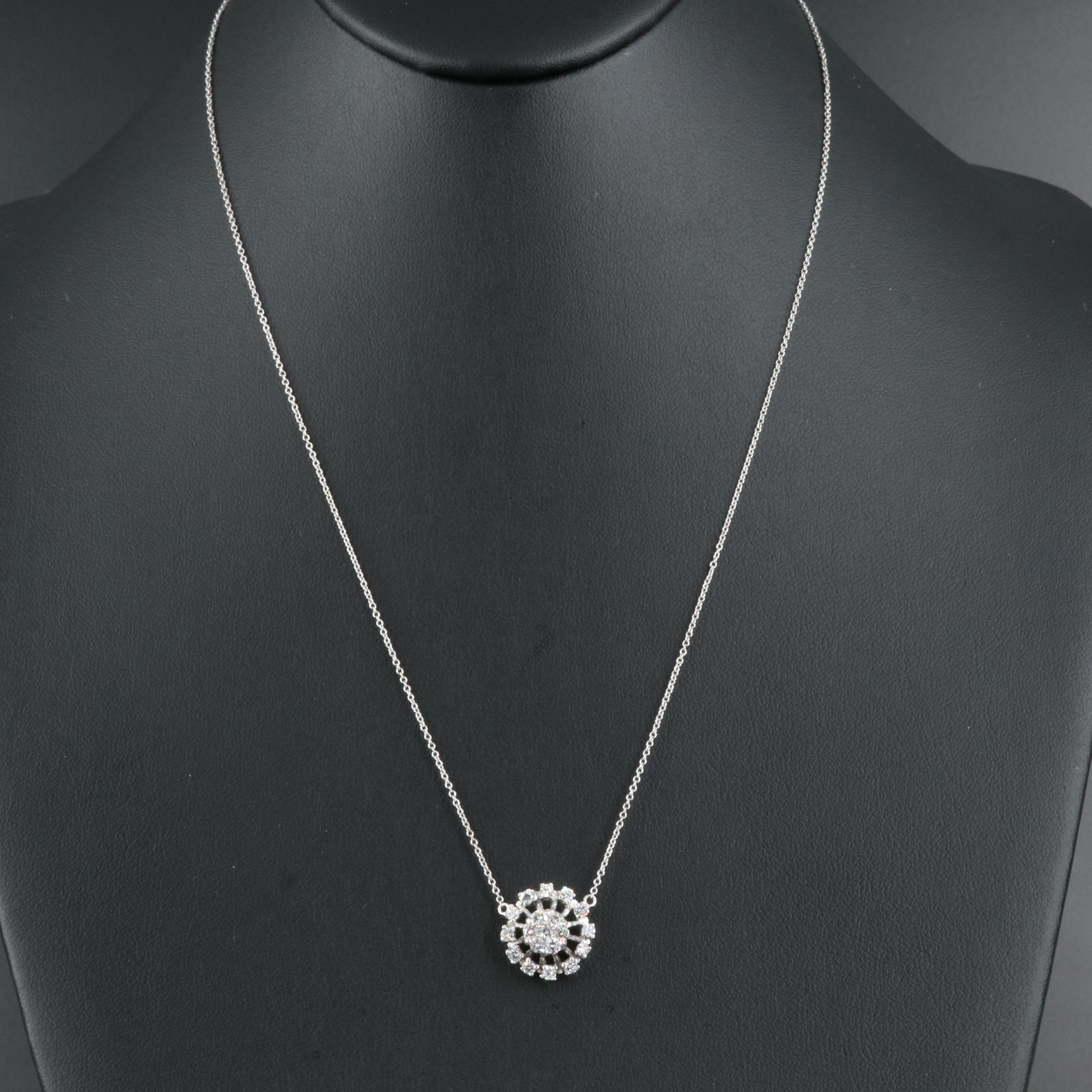 14K 0.79 CTW Diamond Necklace