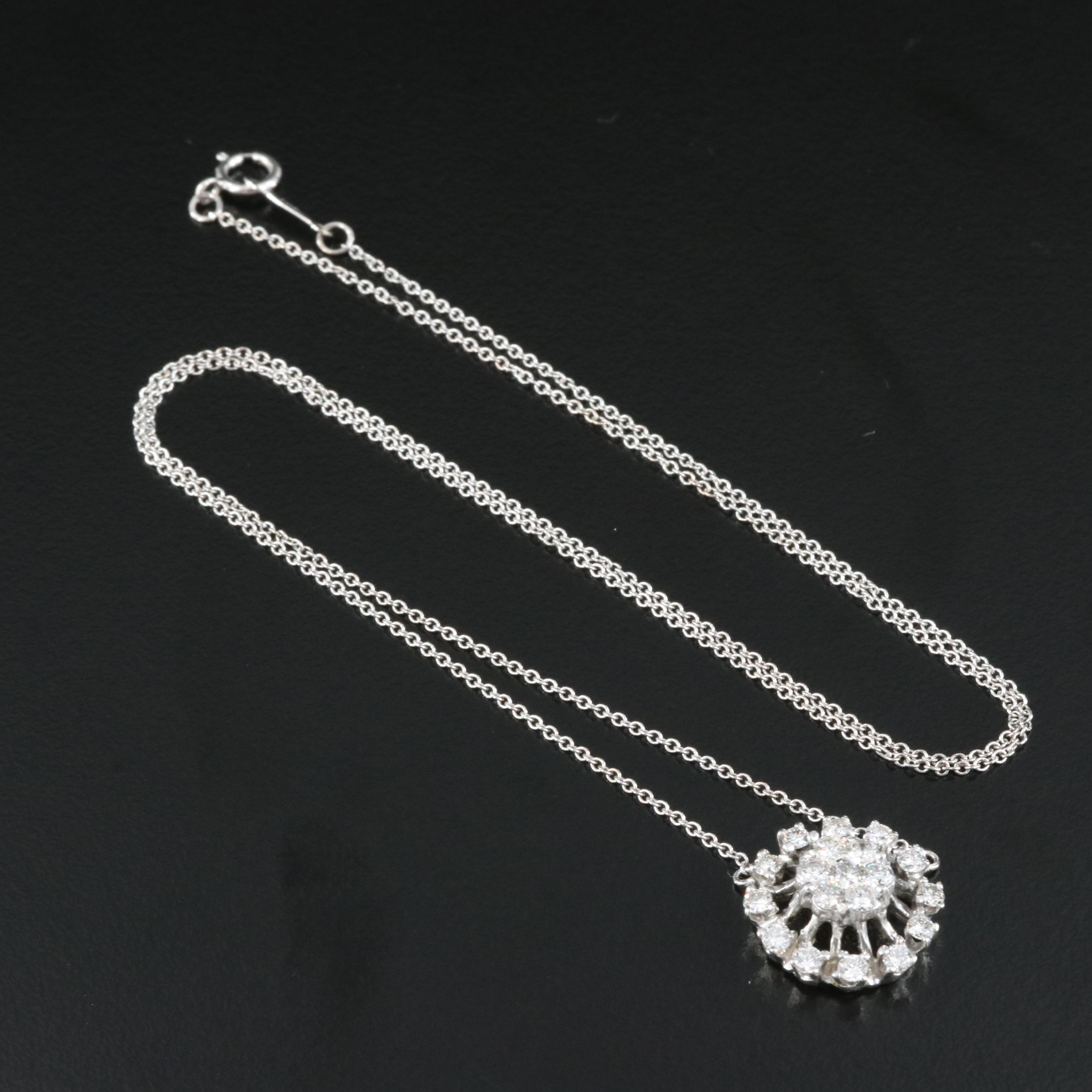 14K 0.79 CTW Diamond Necklace