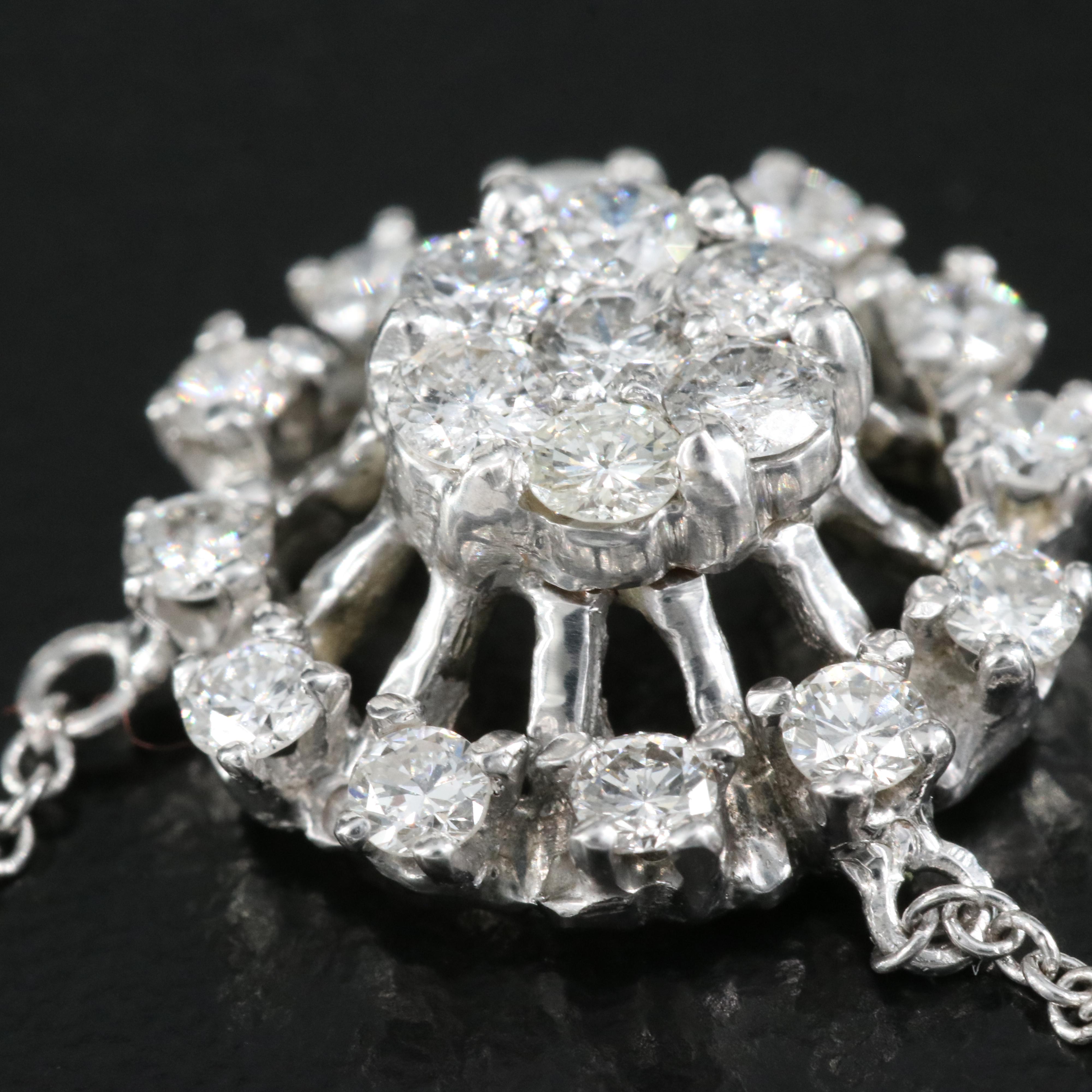 14K 0.79 CTW Diamond Necklace