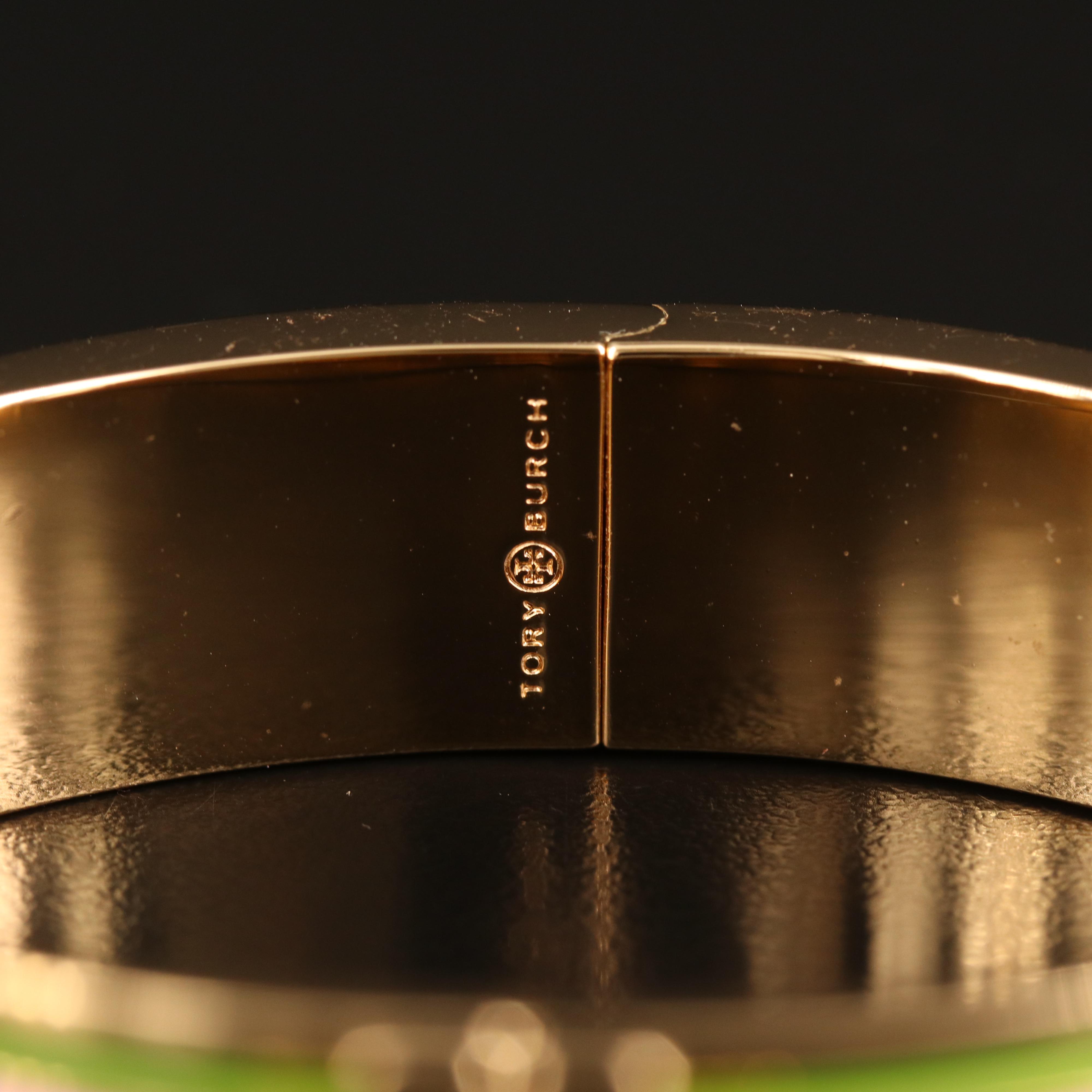 Tory Burch Striped Clamper