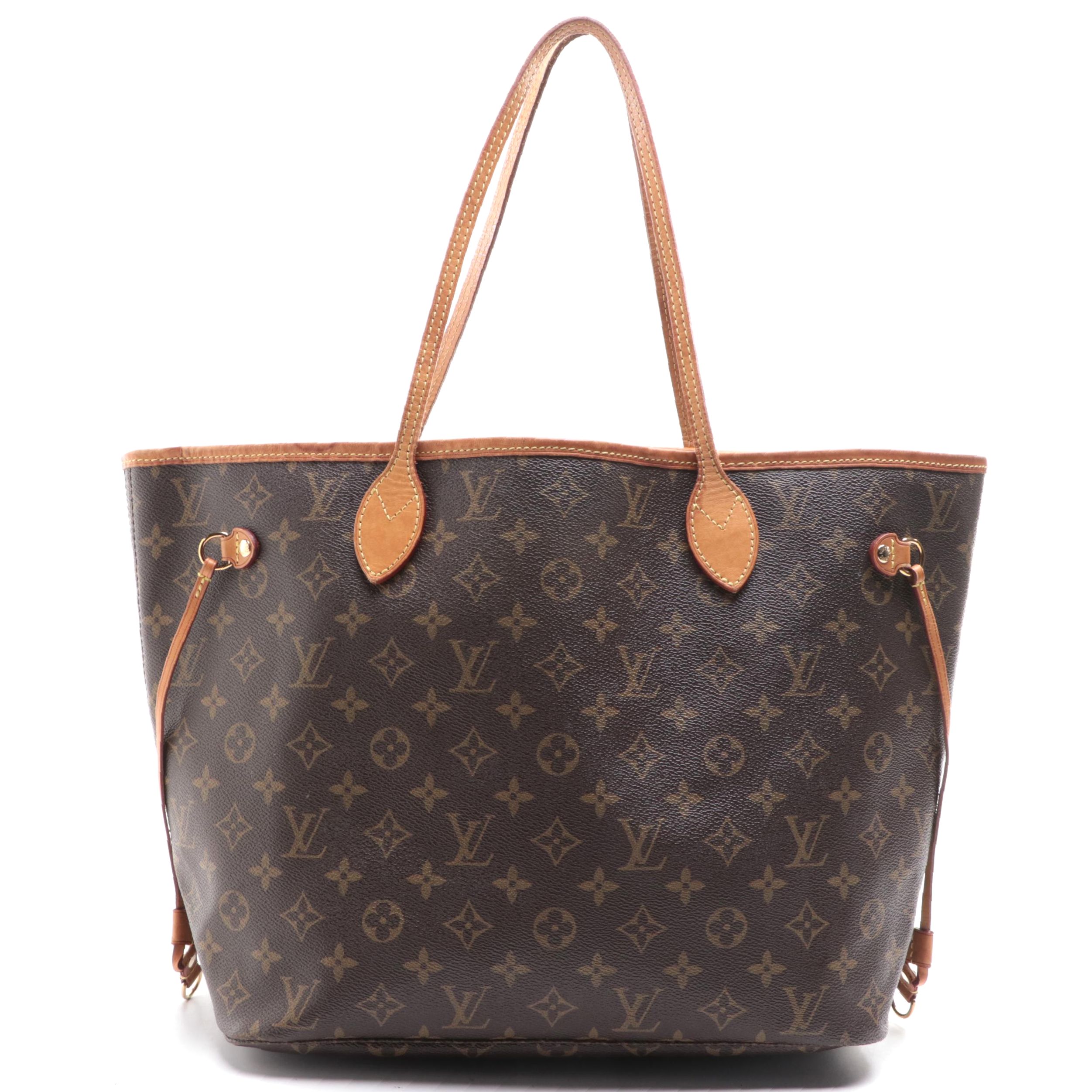 Louis Vuitton Neverfull MM in Monogram Canvas and Vachetta Leather
