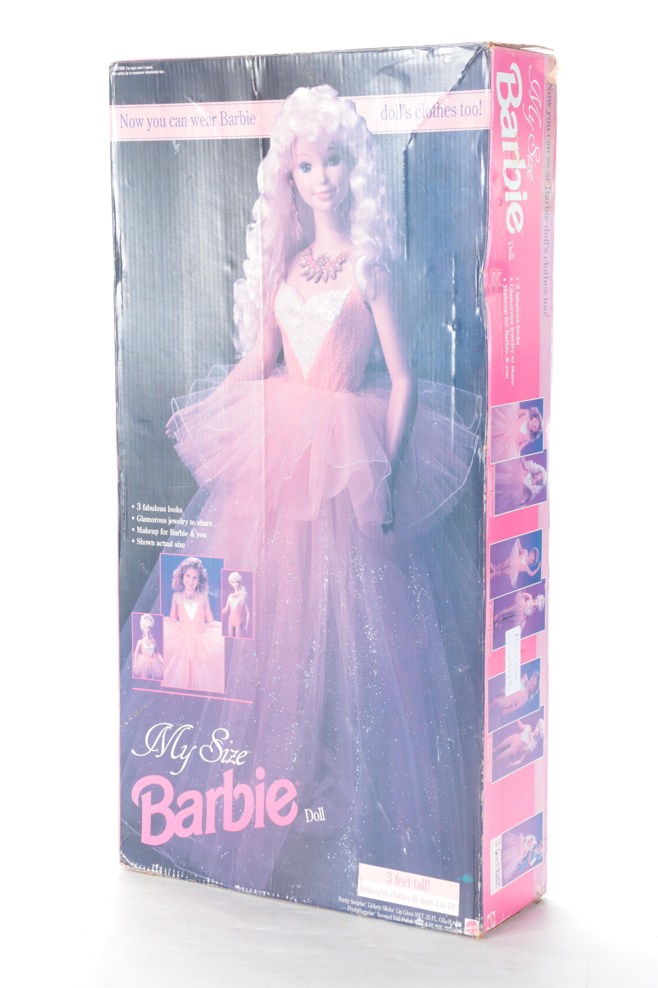 Mattel "My Size Barbie" Doll