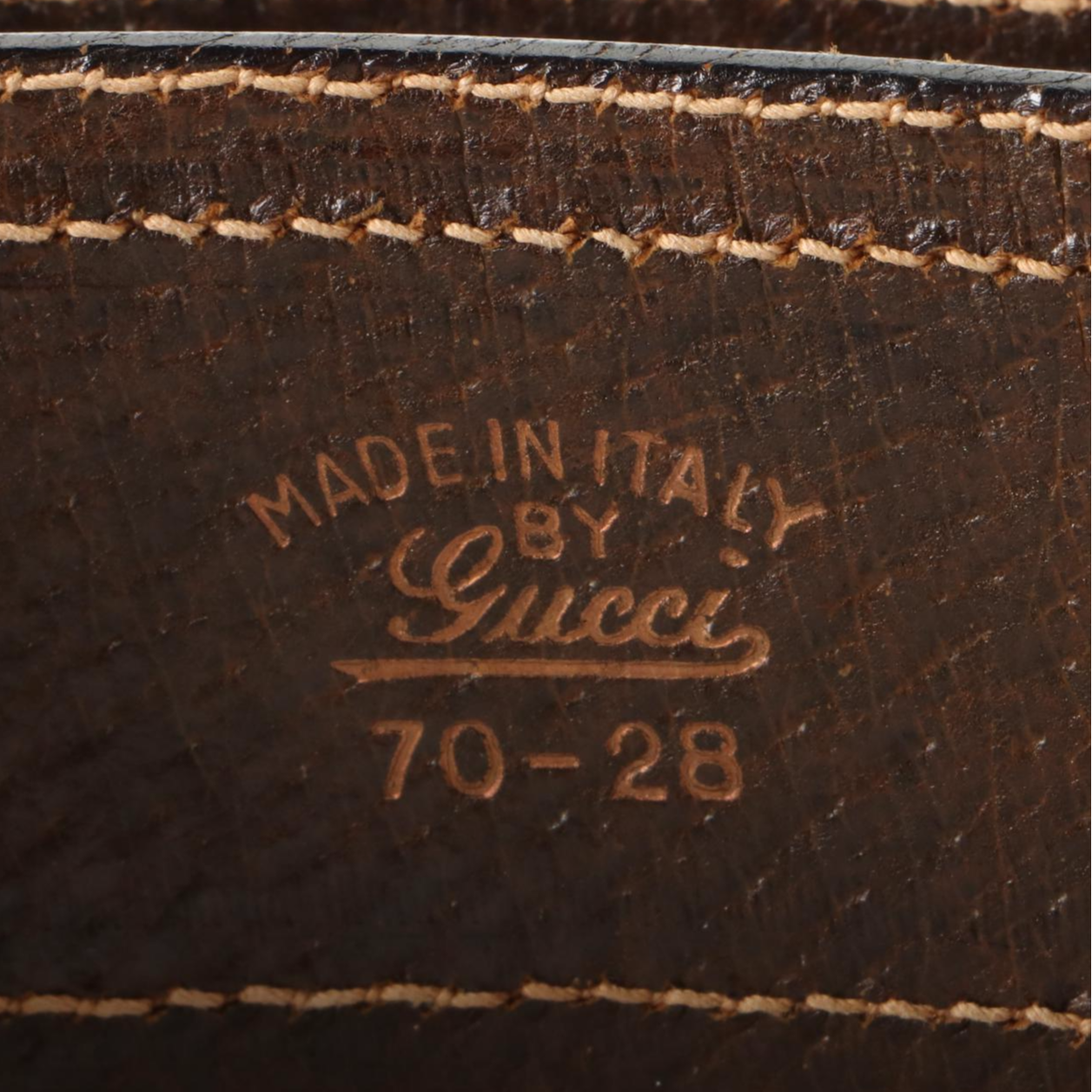 Gucci Interlocking GG Belt in GG Supreme Canvas and Leather