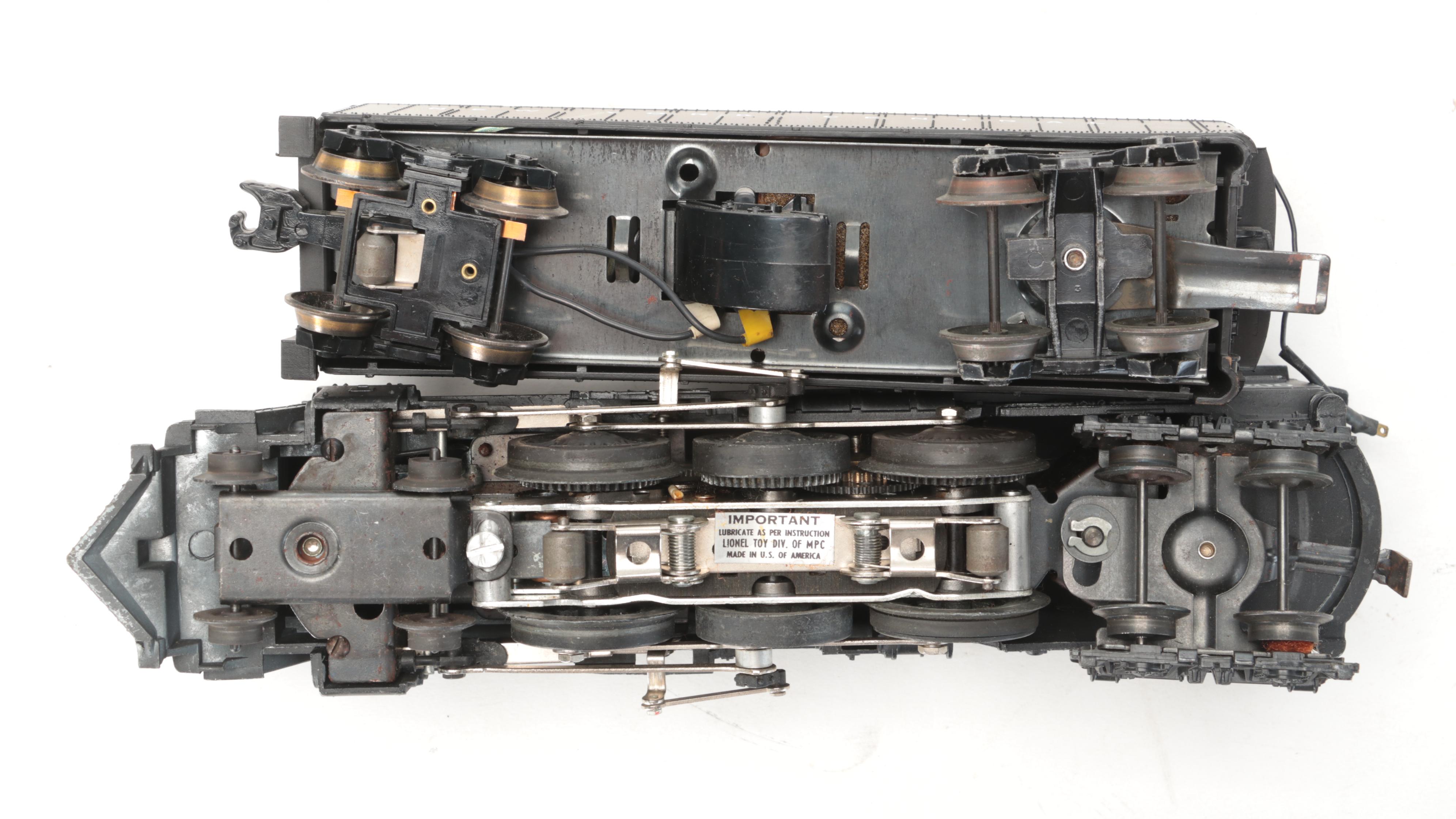 Lionel Transformer with Other Train Cars and Accessories, Mid to Late 20th C.