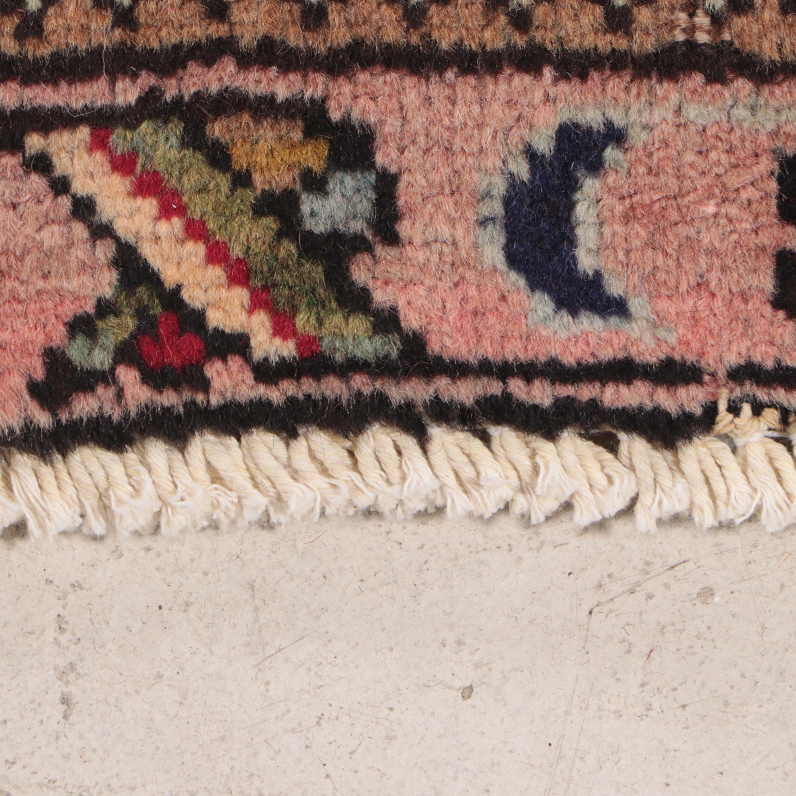 9'6 x 12'11 Hand-Knotted Persian Heriz Room Sized Rug