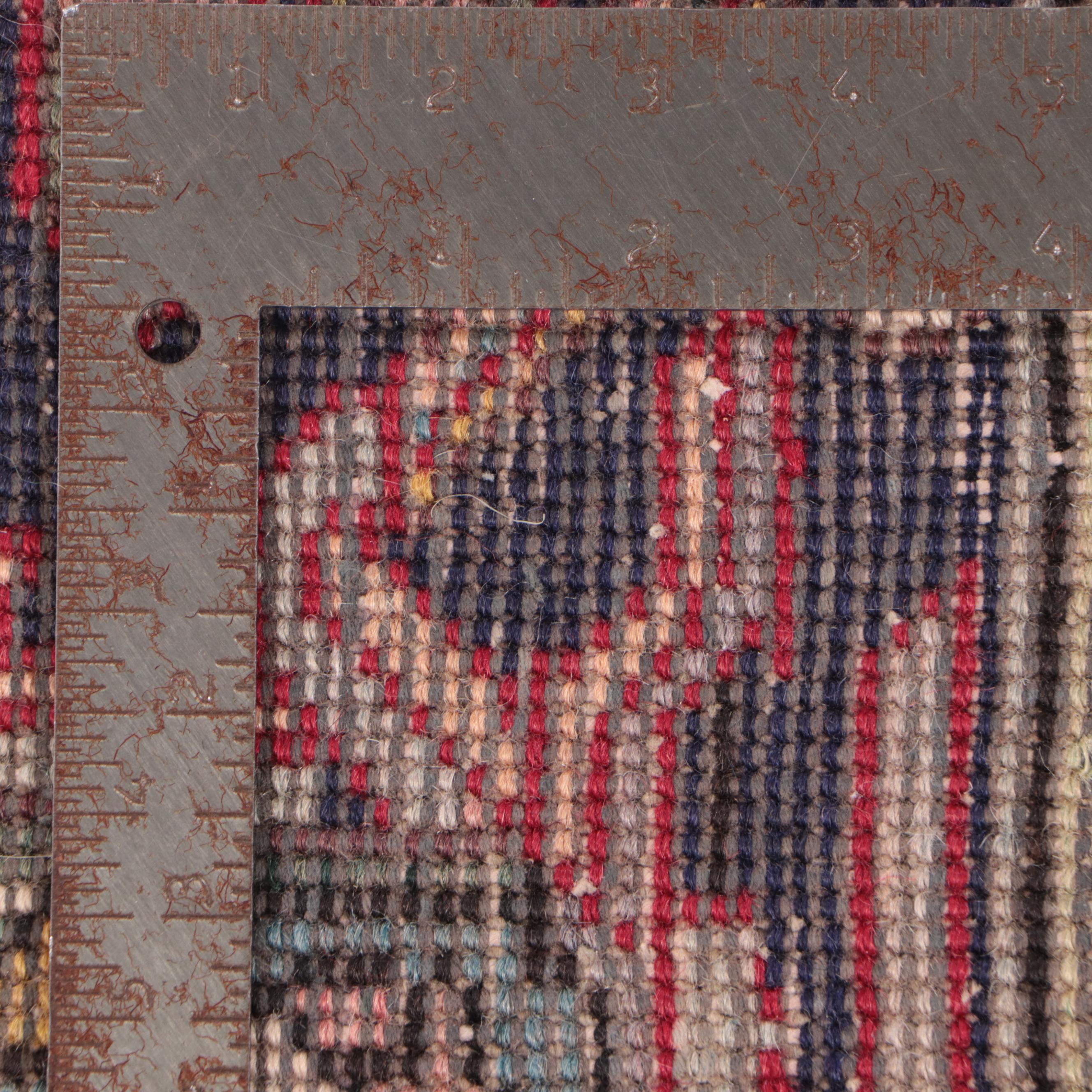 9'6 x 12'11 Hand-Knotted Persian Heriz Room Sized Rug