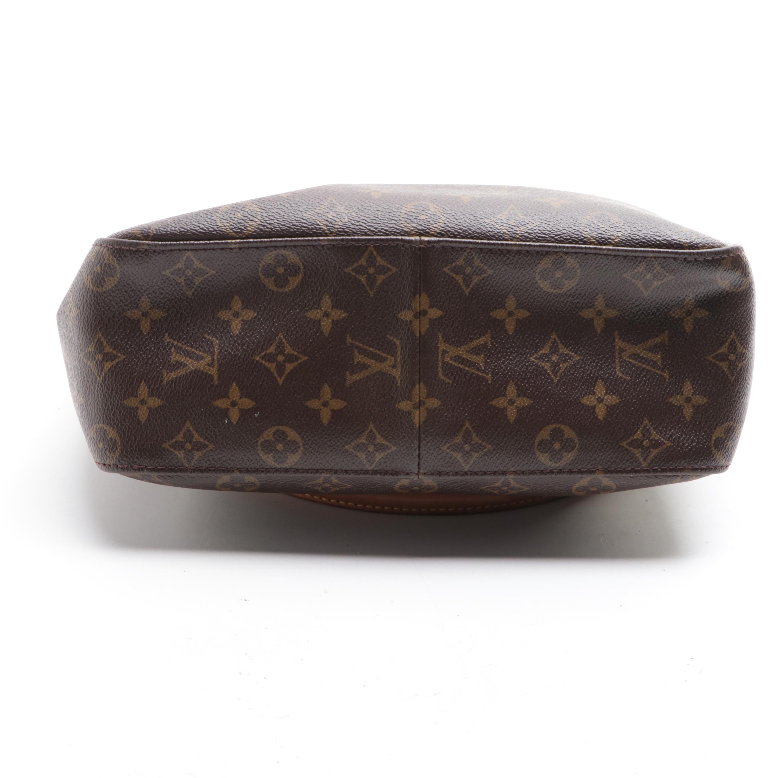 Louis Vuitton Looping GM Shoulder Bag in Monogram Canvas/Vachetta Leather