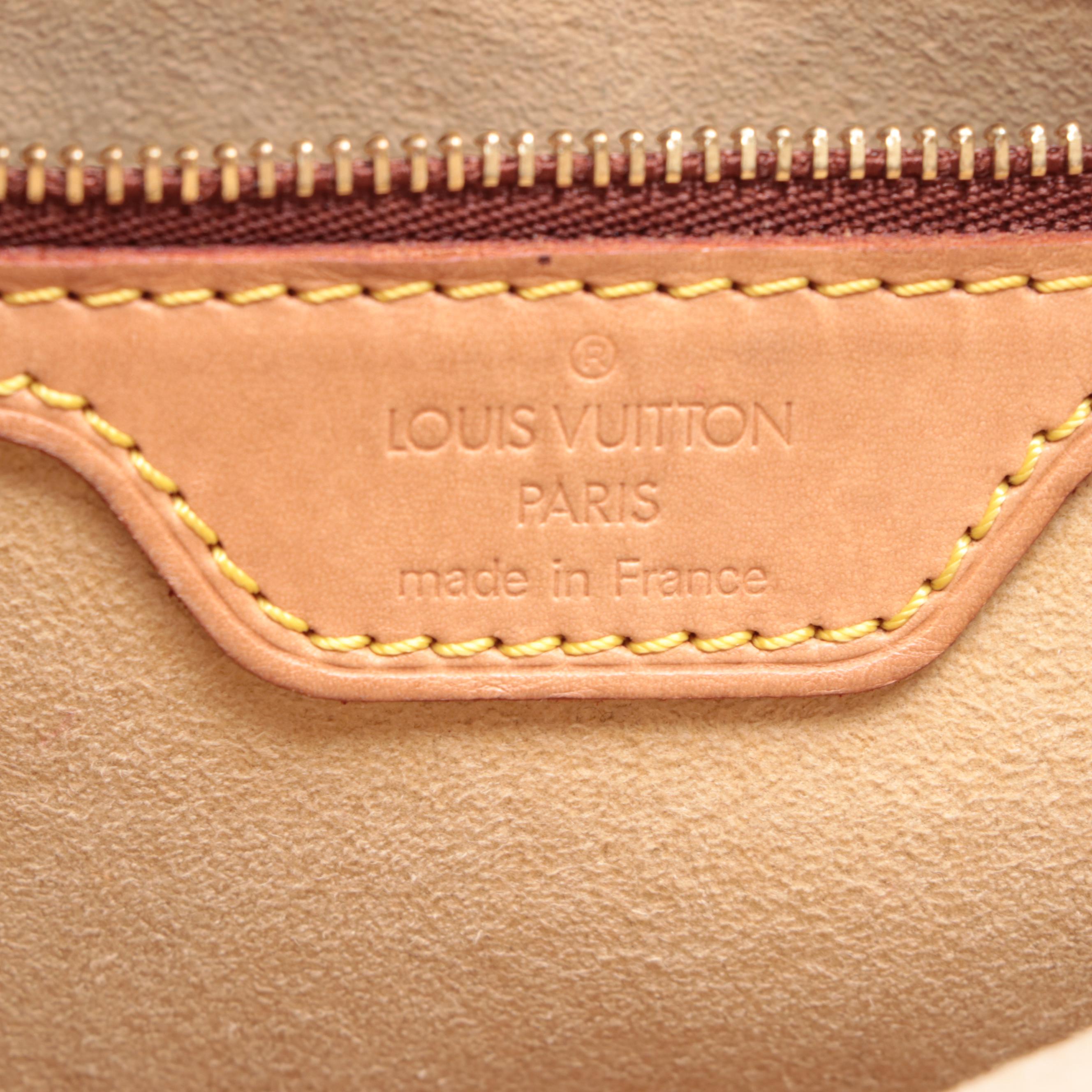 Louis Vuitton Looping GM Shoulder Bag in Monogram Canvas/Vachetta Leather