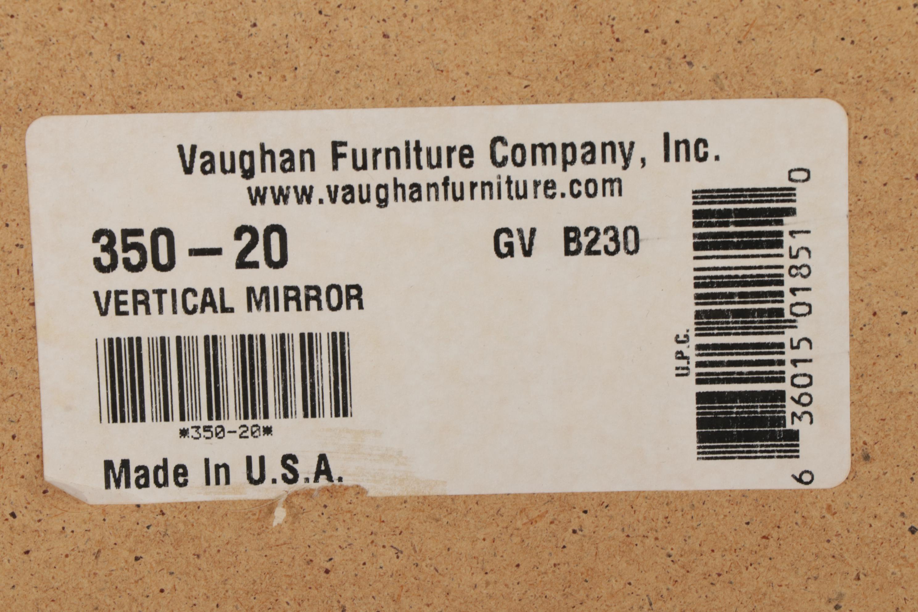 Vaughan Furniture Paneled Wood and Metal Spindle Bedroom Set