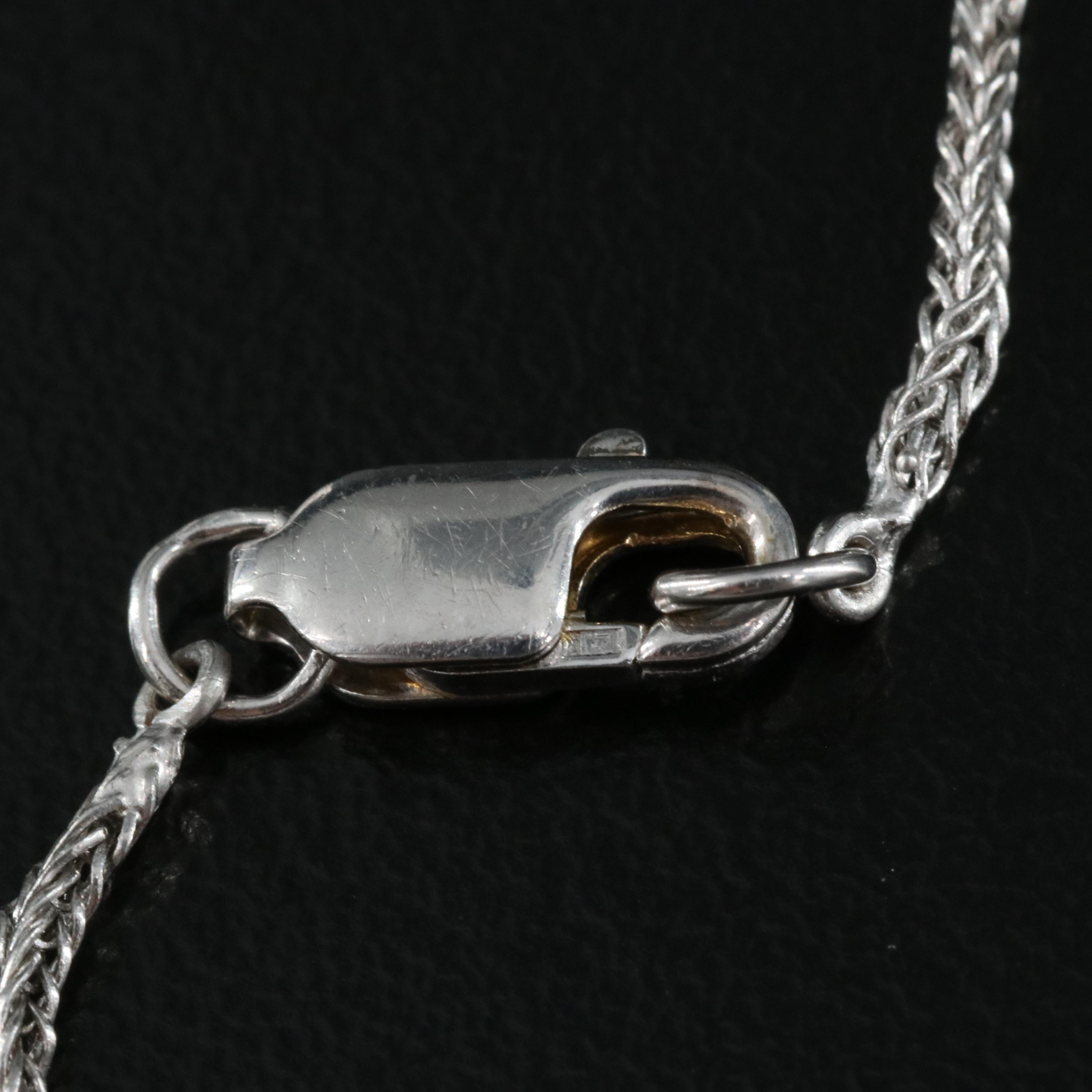 14K 2.94 CT Emerald and Diamond Necklace