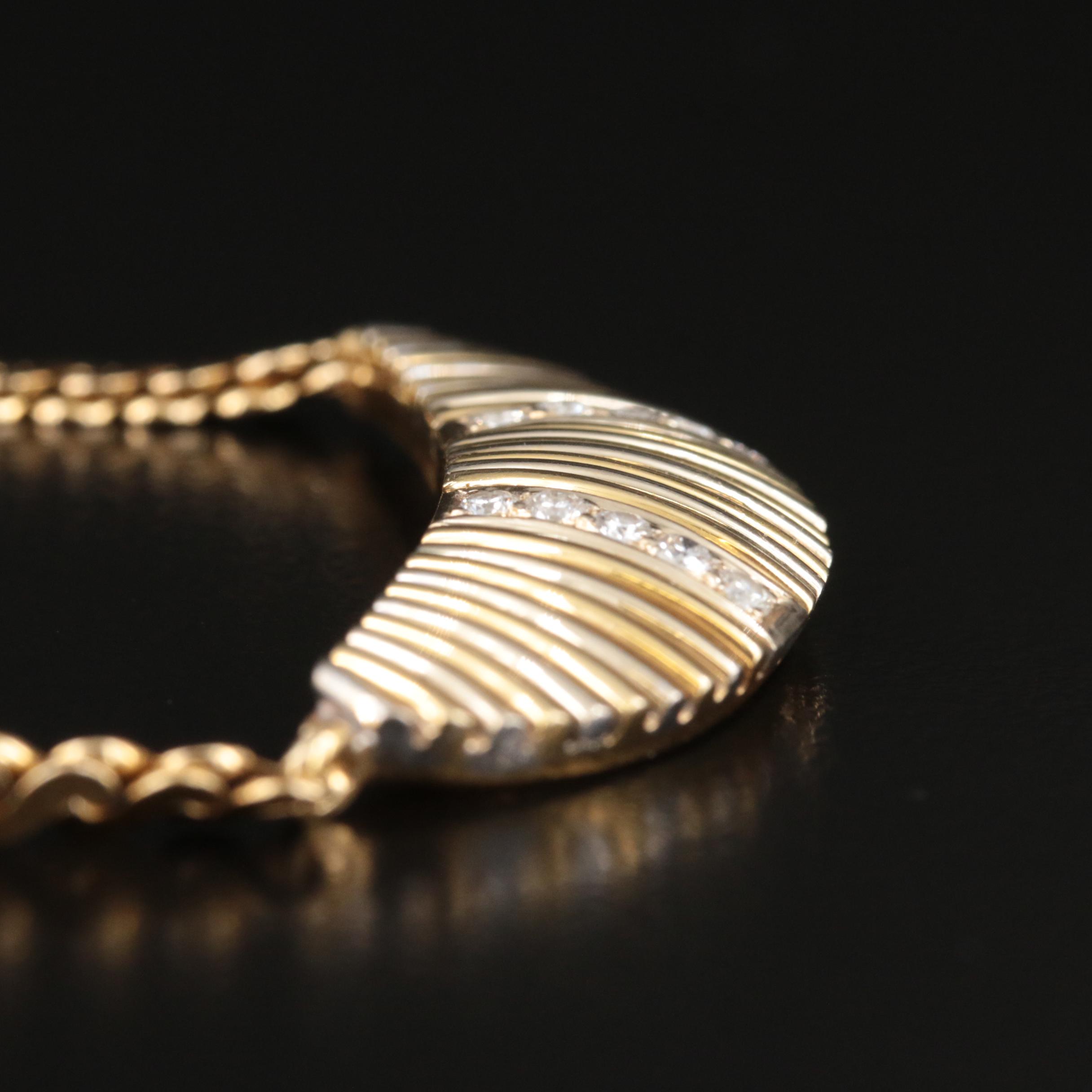 14K 0.34 CTW Diamond Necklace