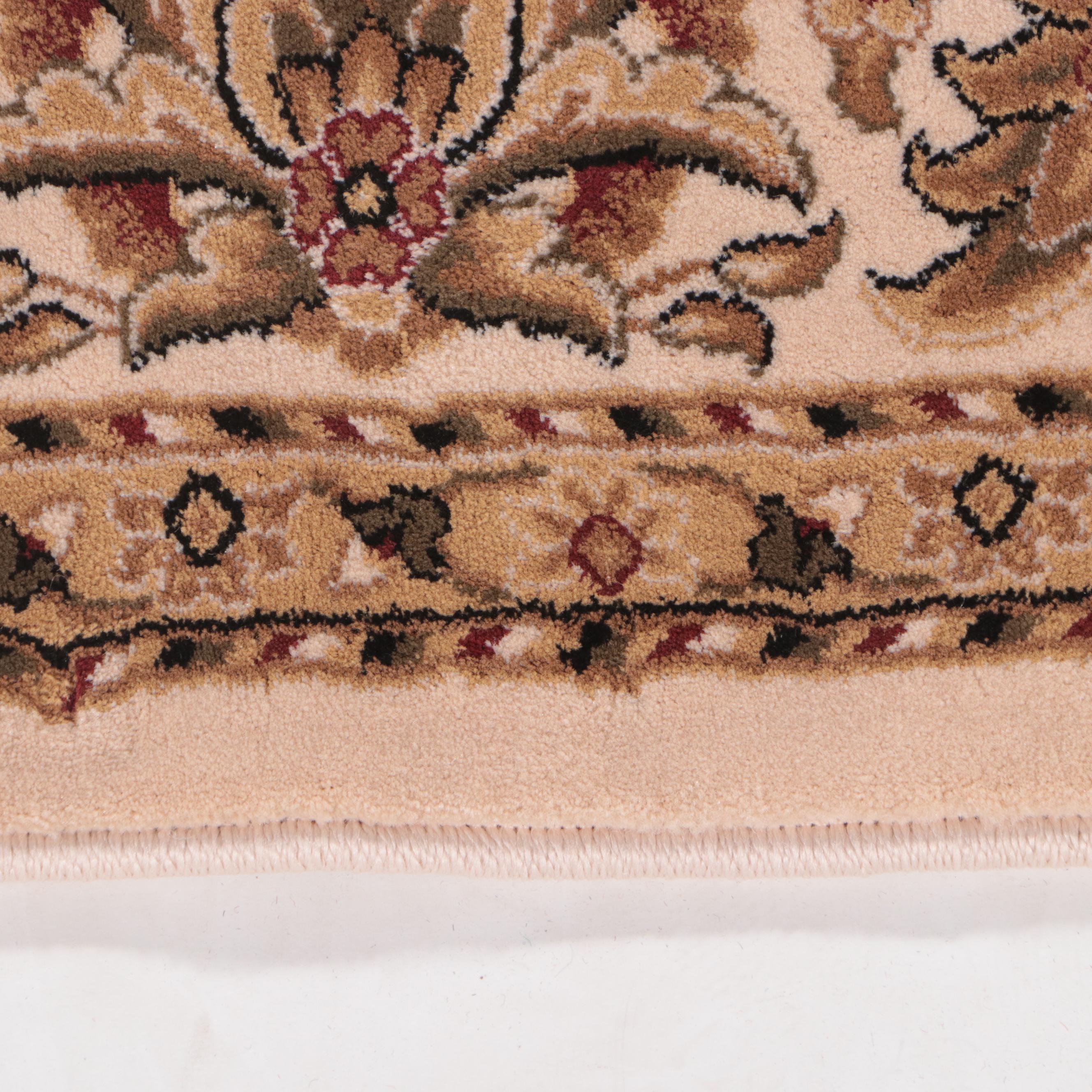 8' x 10'10 Machine Made "Kashan Wheat" Kenneth Mink Area Rug