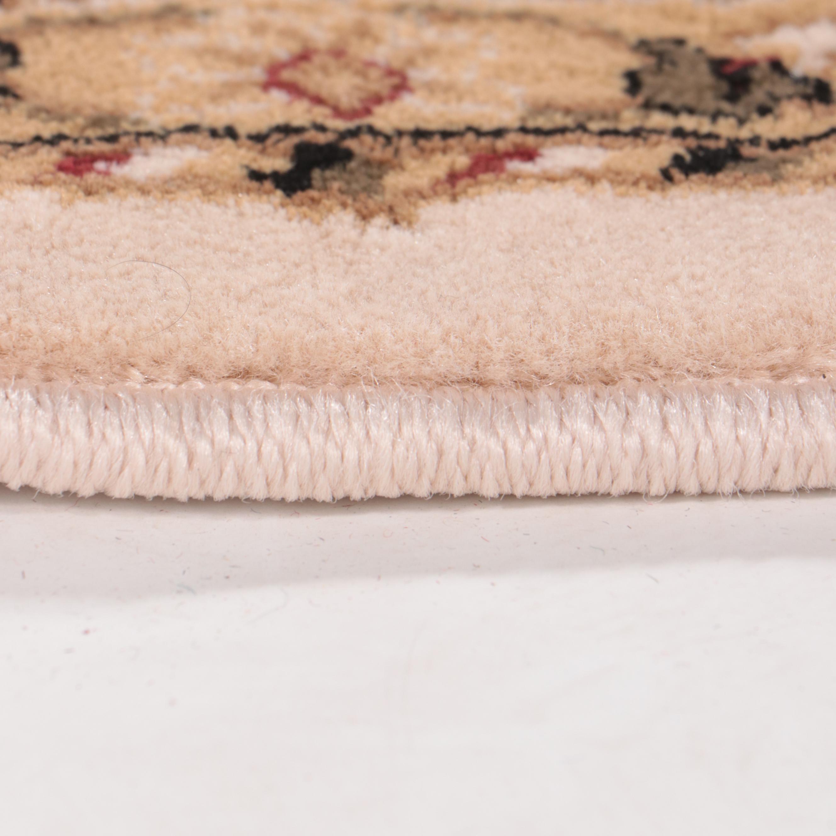 8' x 10'10 Machine Made "Kashan Wheat" Kenneth Mink Area Rug