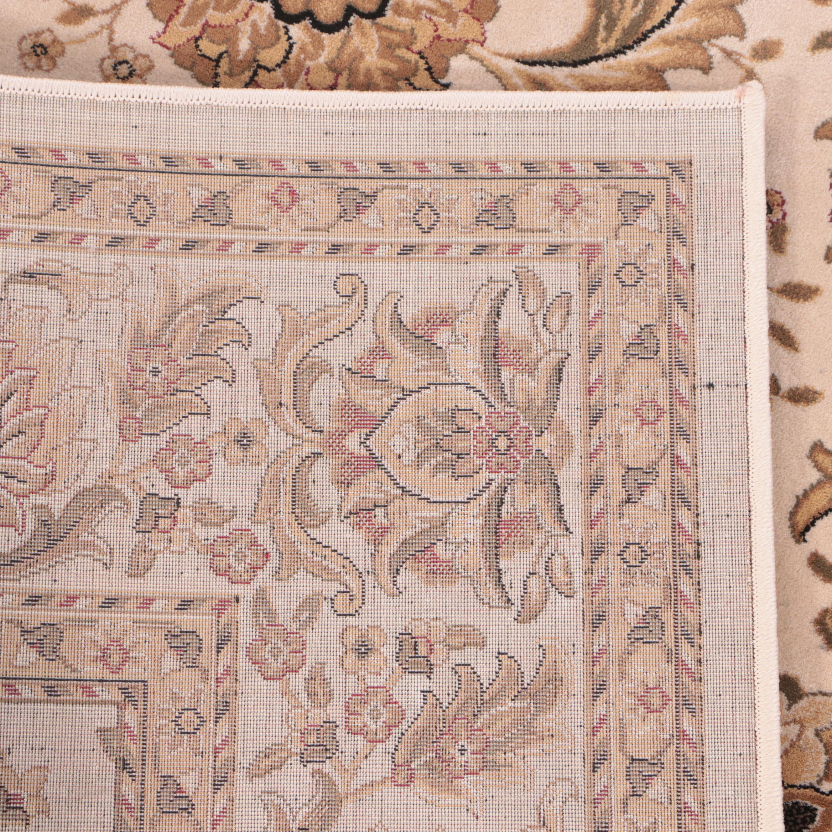 8' x 10'10 Machine Made "Kashan Wheat" Kenneth Mink Area Rug