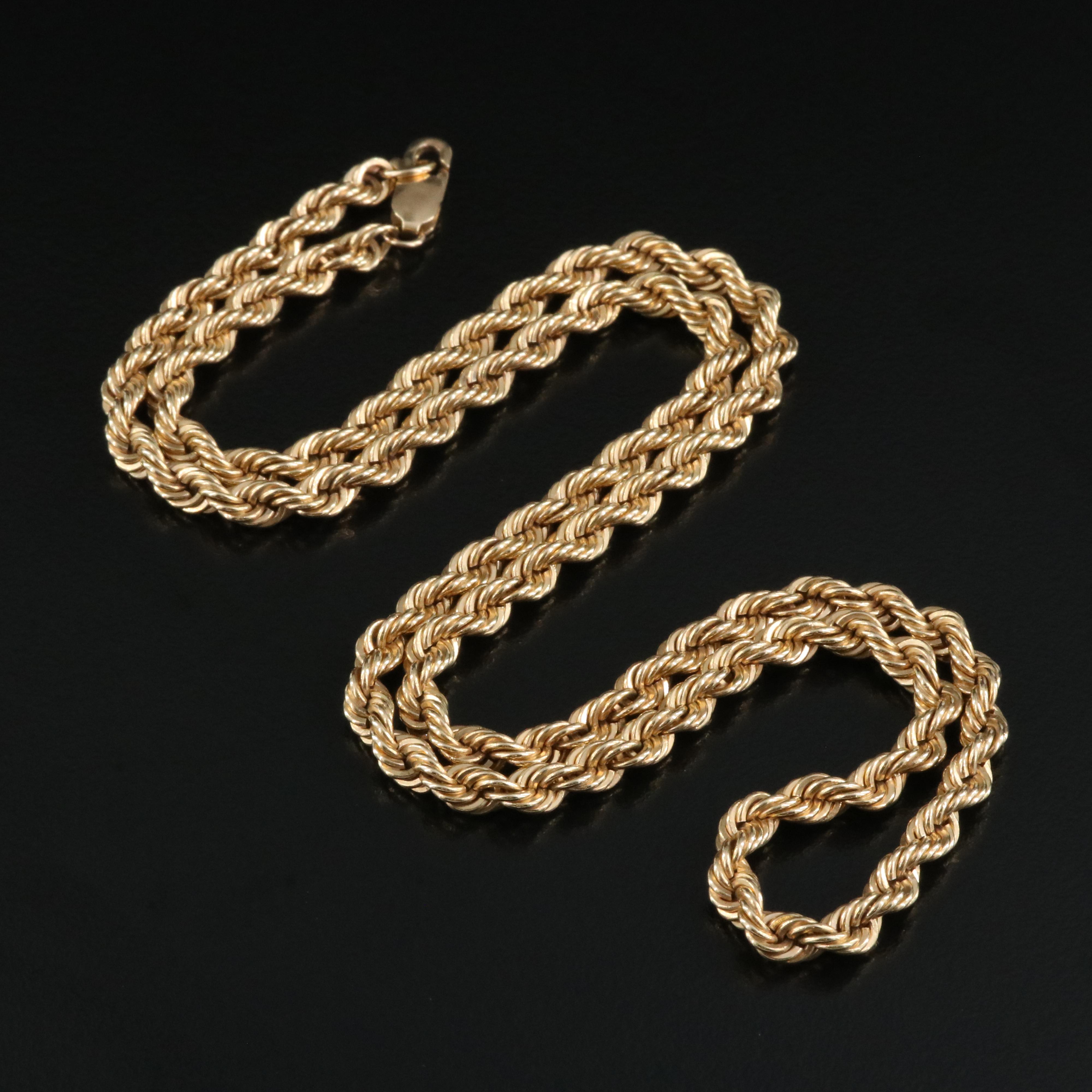 14K Rope Chain