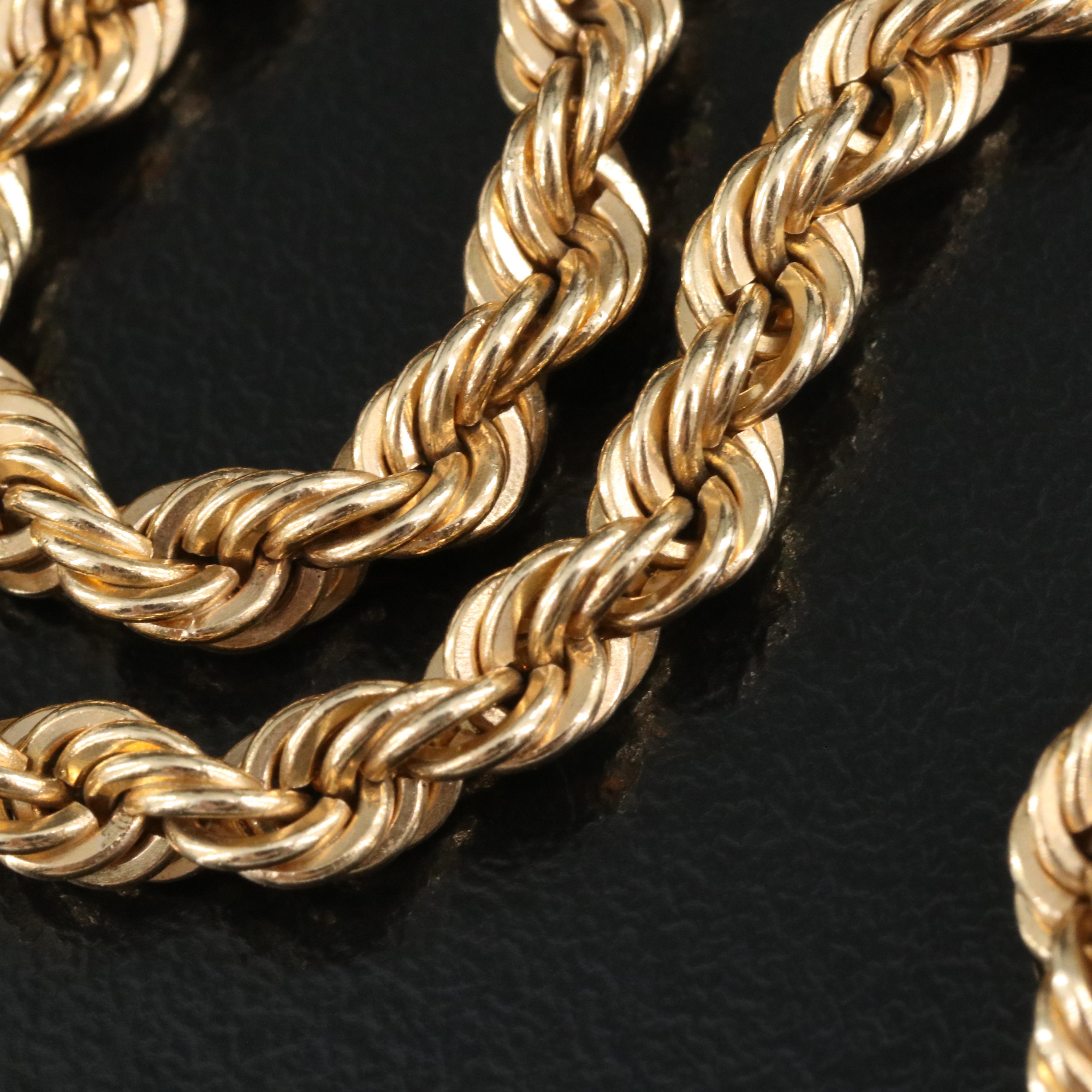 14K Rope Chain
