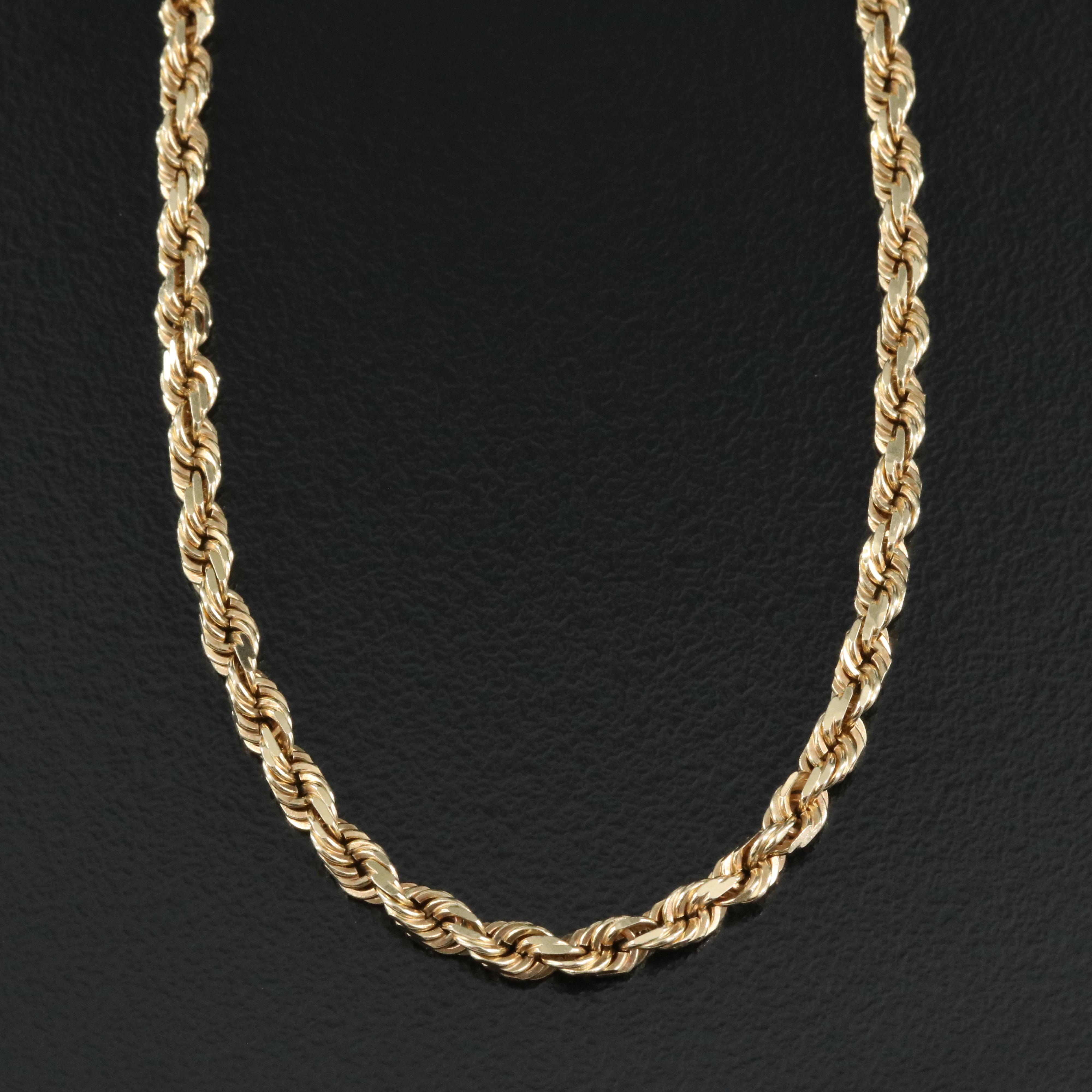 14K Rope Chain
