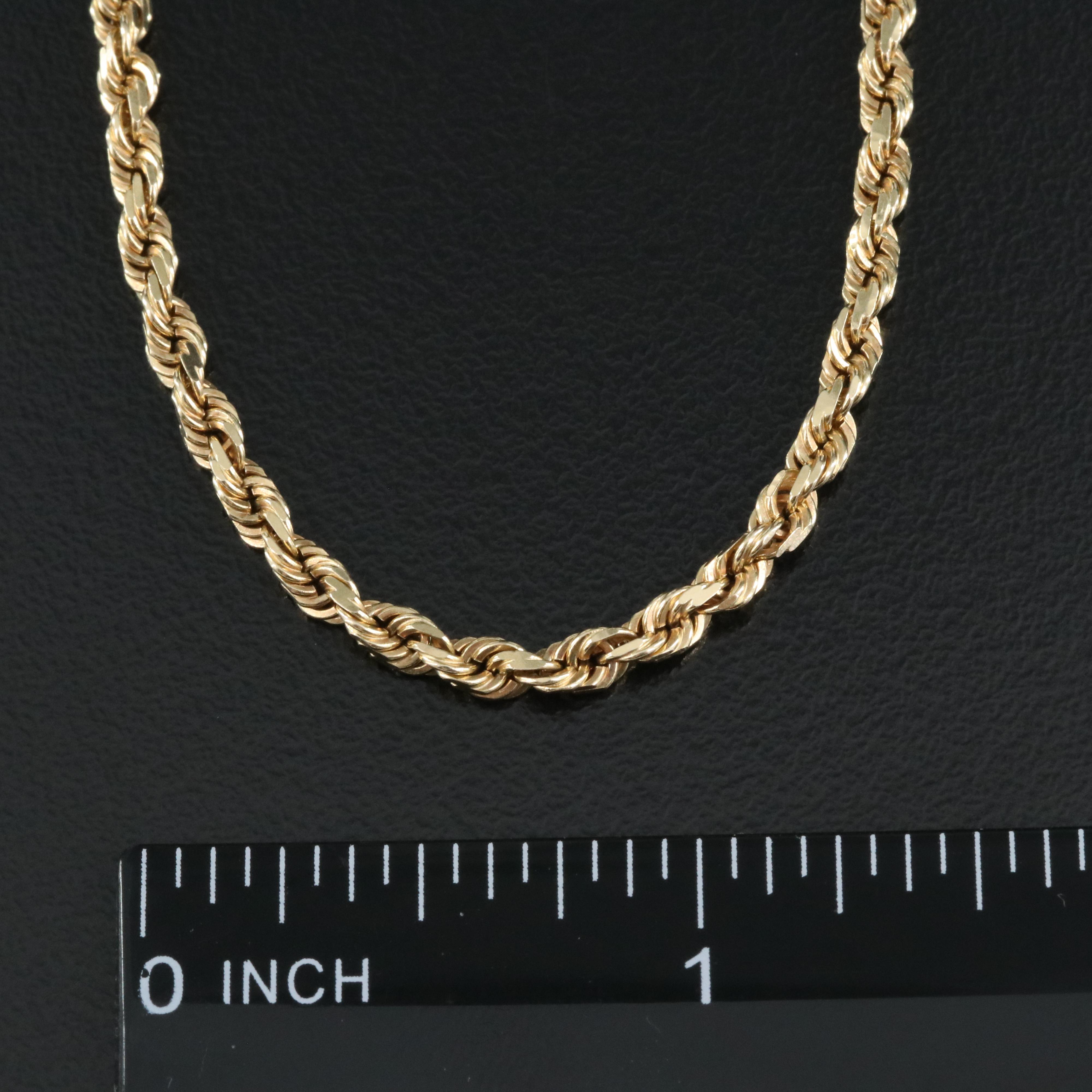 14K Rope Chain