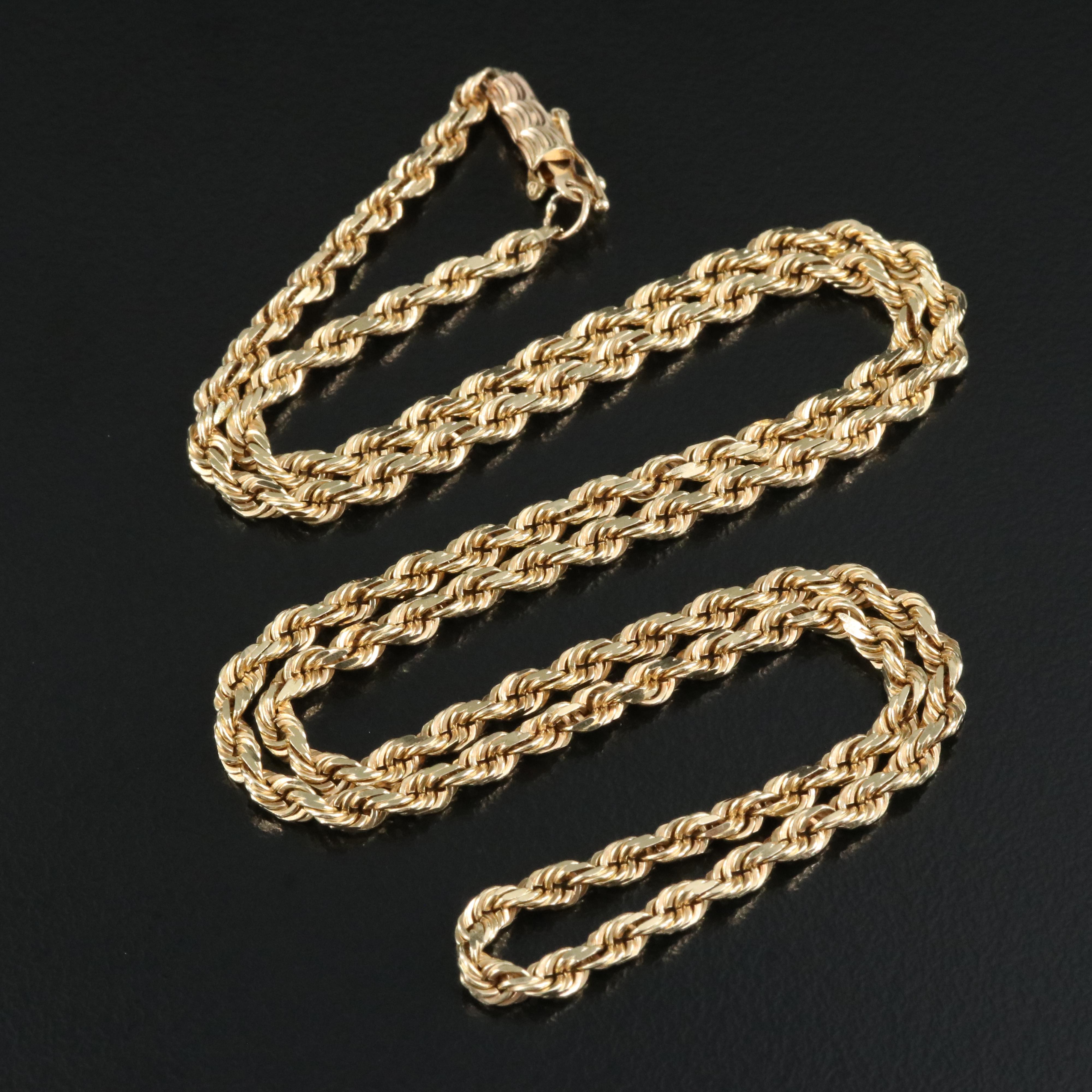 14K Rope Chain