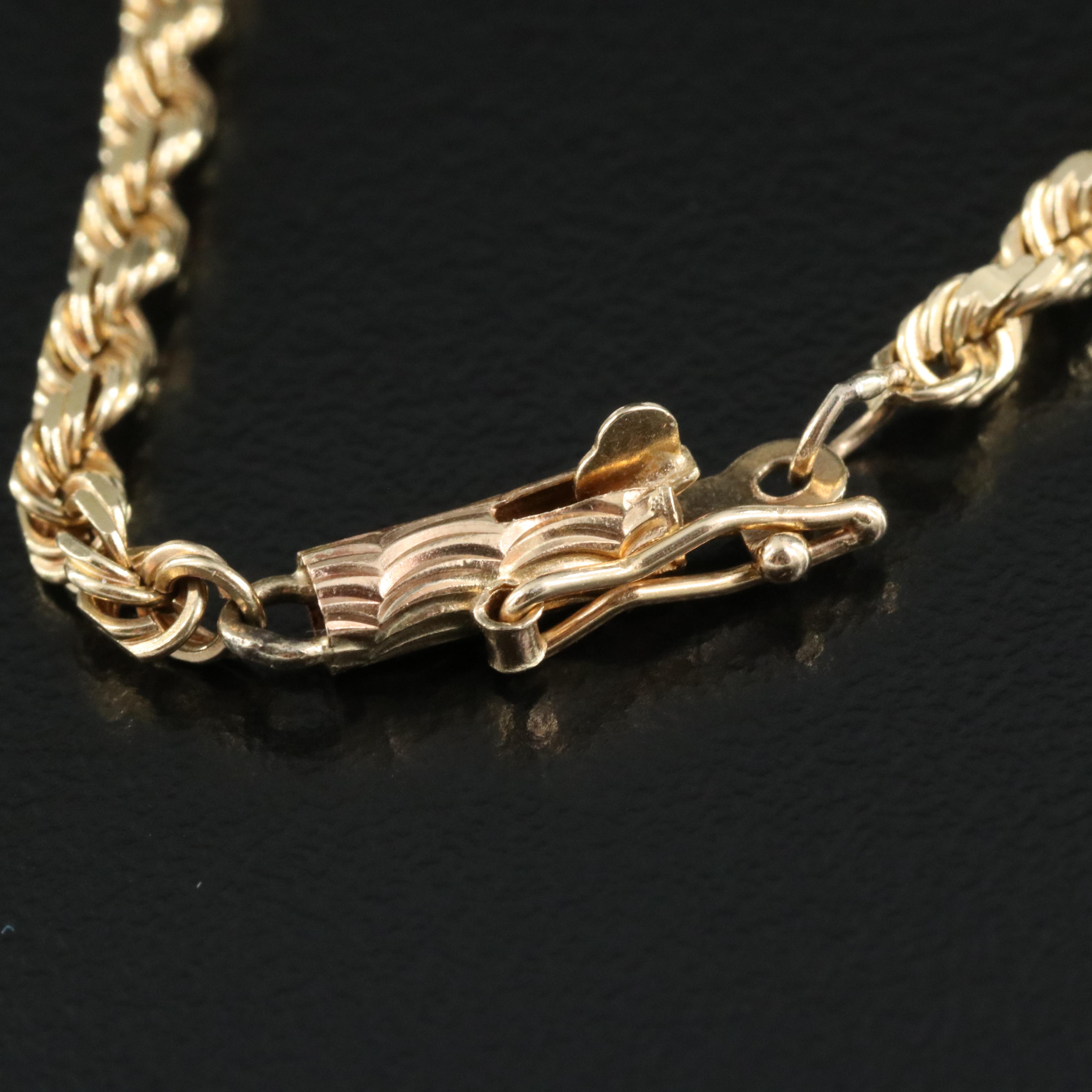 14K Rope Chain