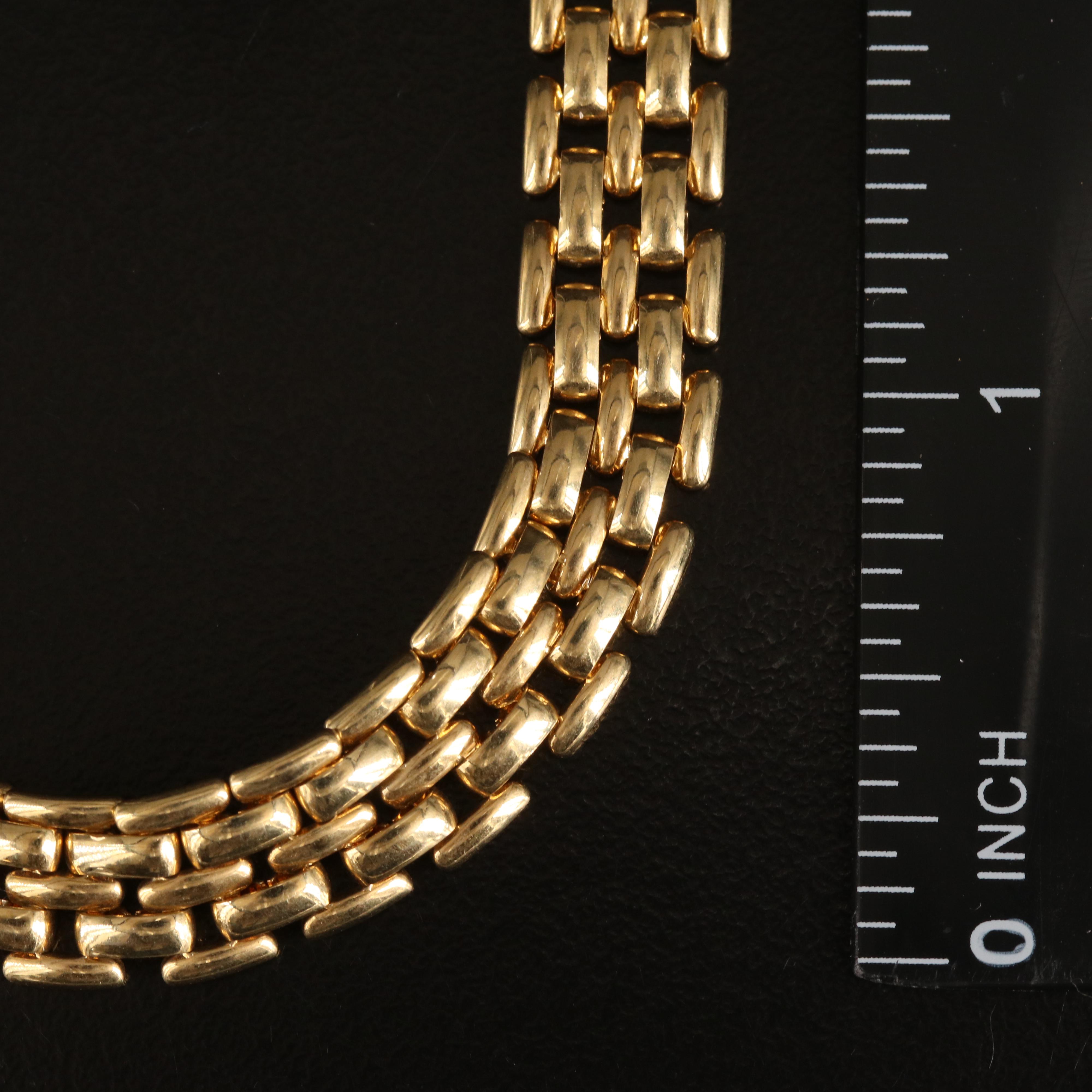 Panther Link Necklace