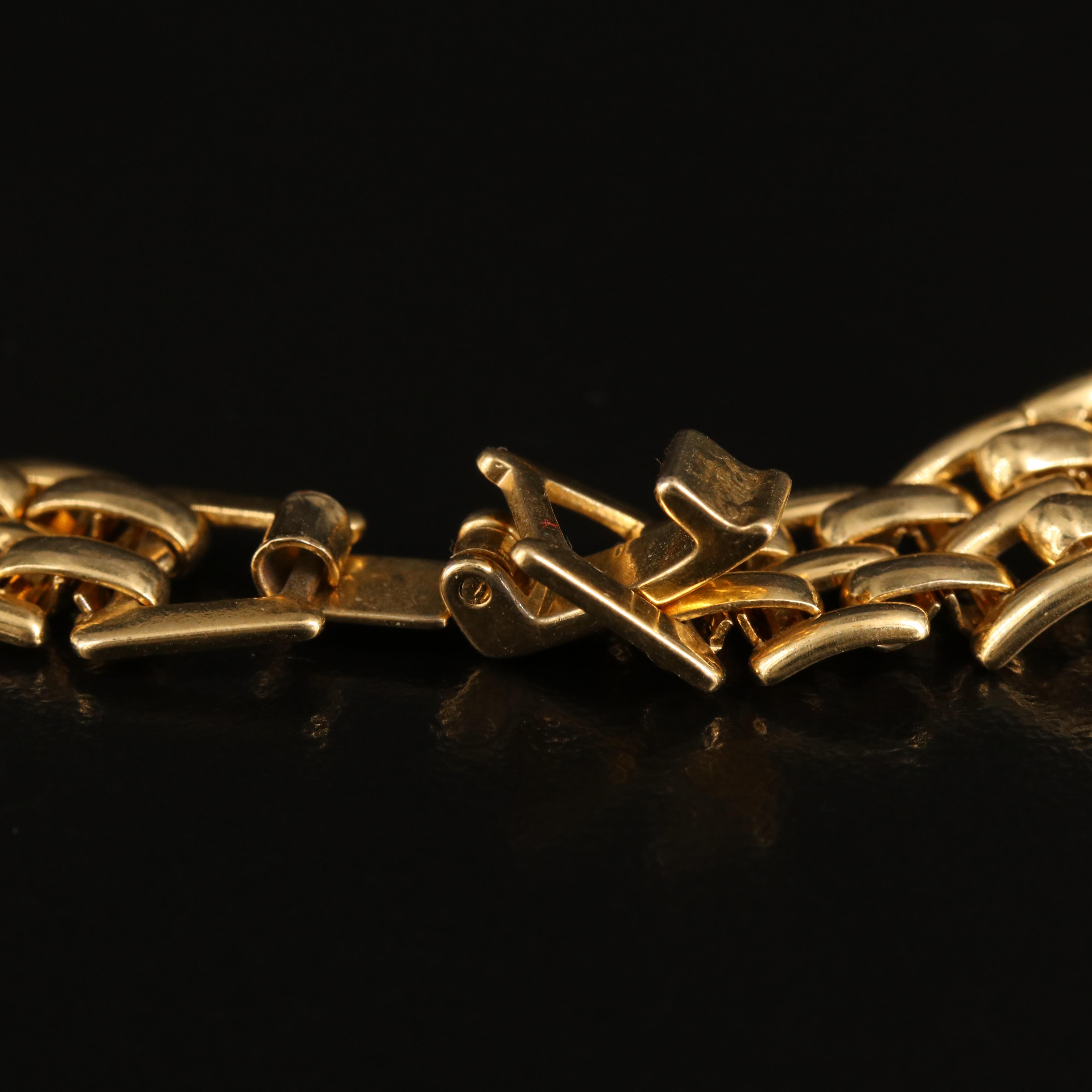 Panther Link Necklace