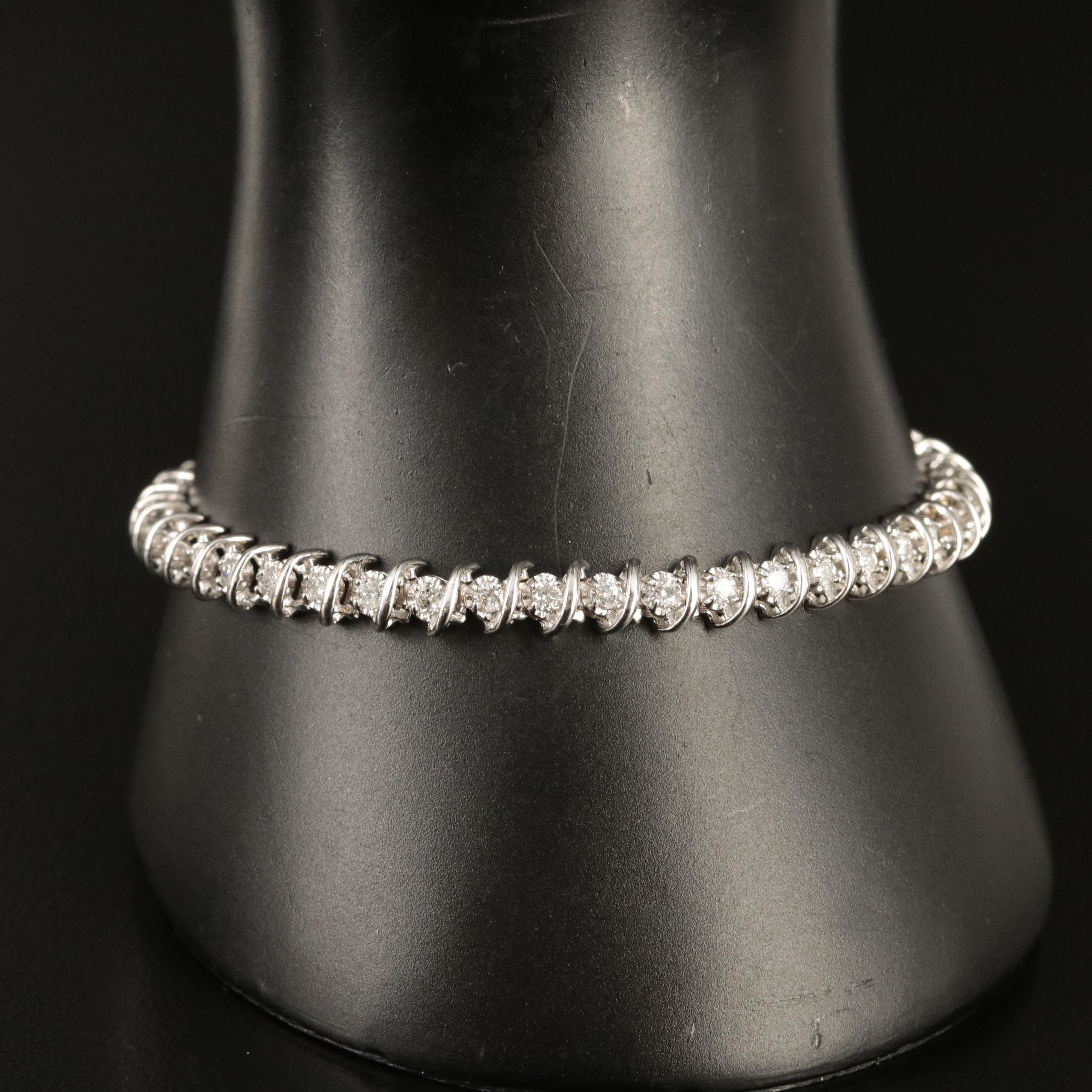14K 2.00 CTW Diamond Bracelet