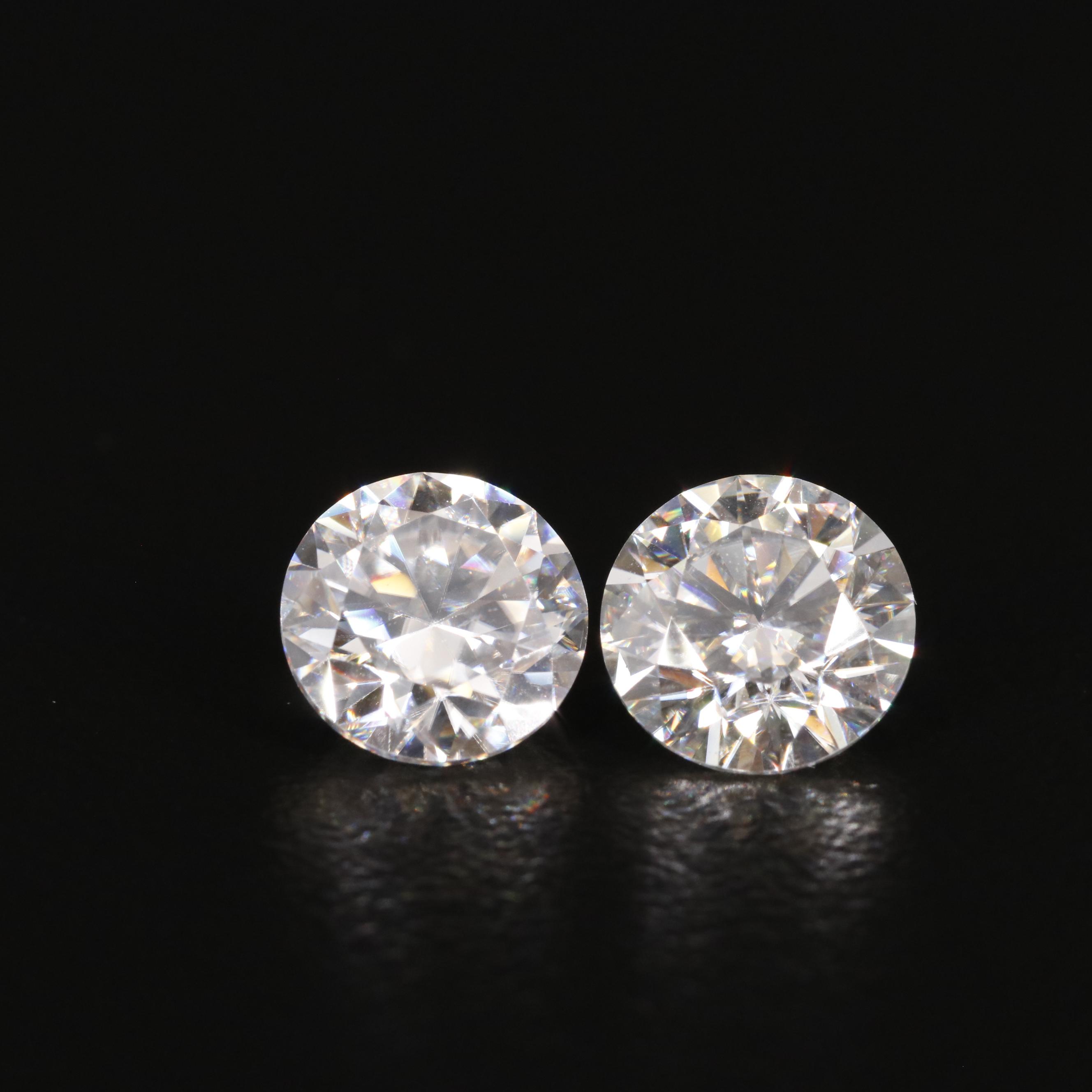 Loose 2.44 CTW Moissanite