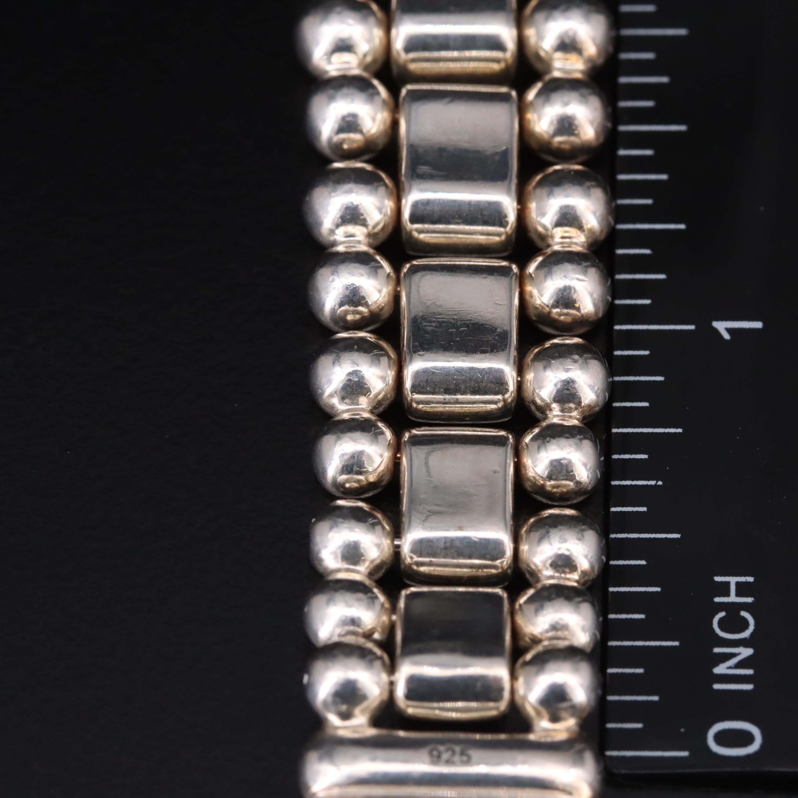 Lagos "Smart Caviar" Sterling Apple Watch Band