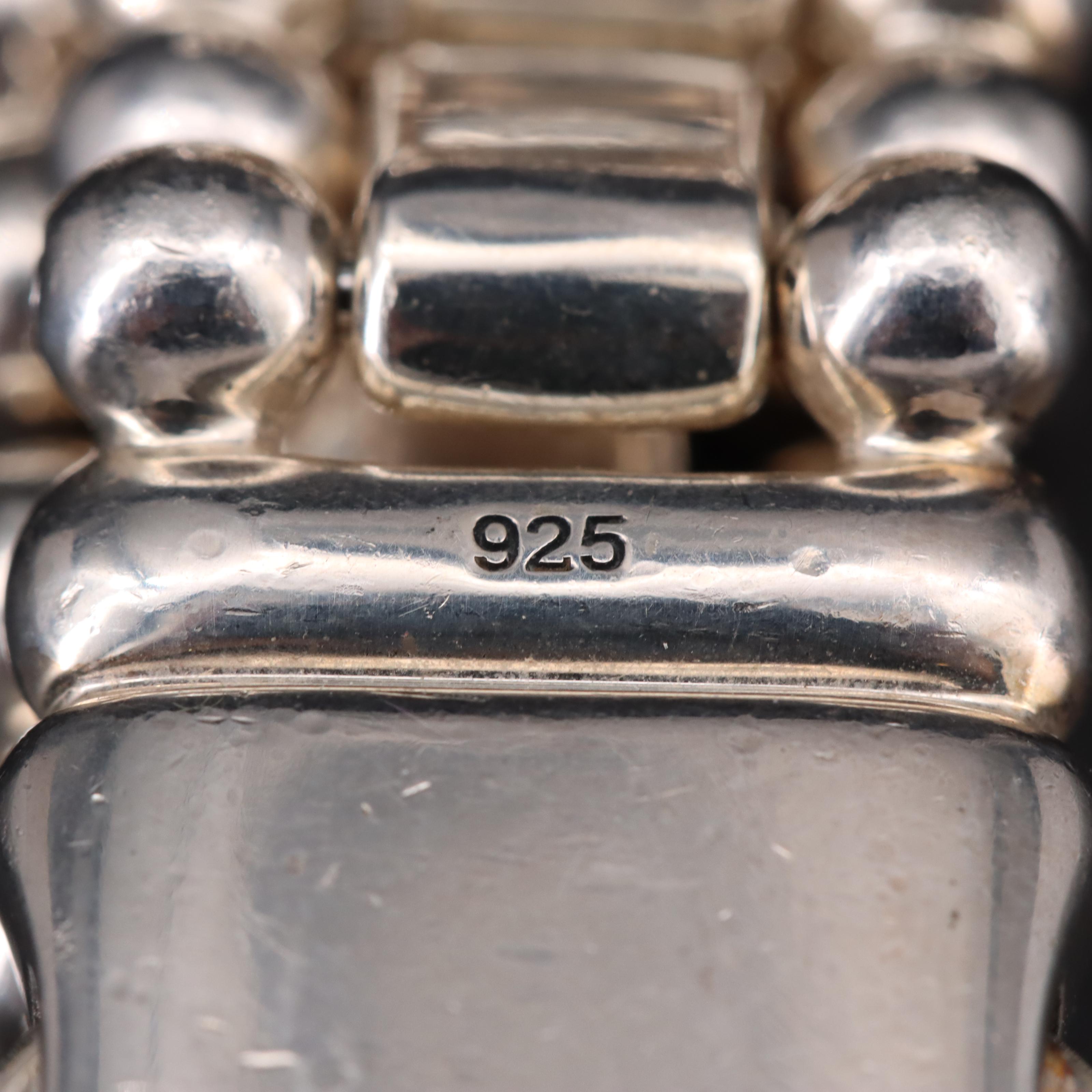 Lagos "Smart Caviar" Sterling Apple Watch Band