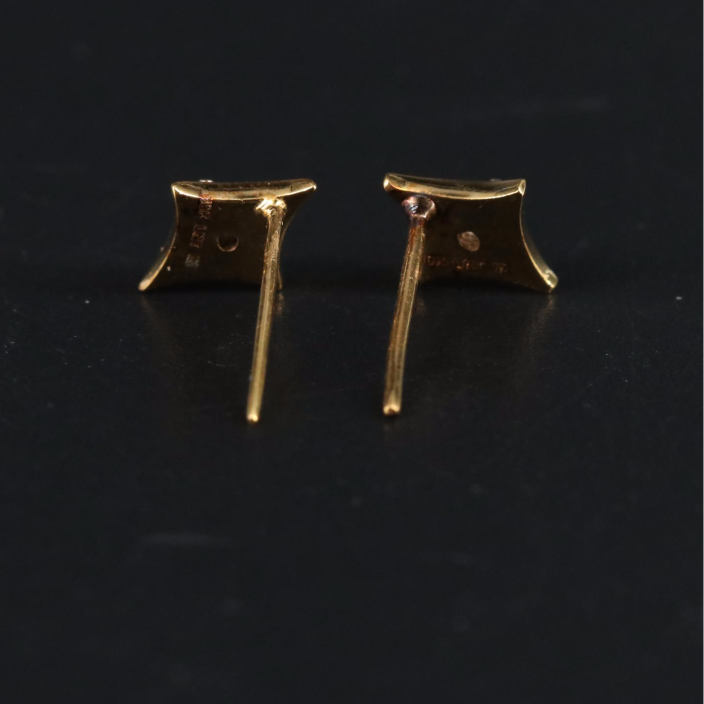 10K Cubic Zirconia Stud Earrings