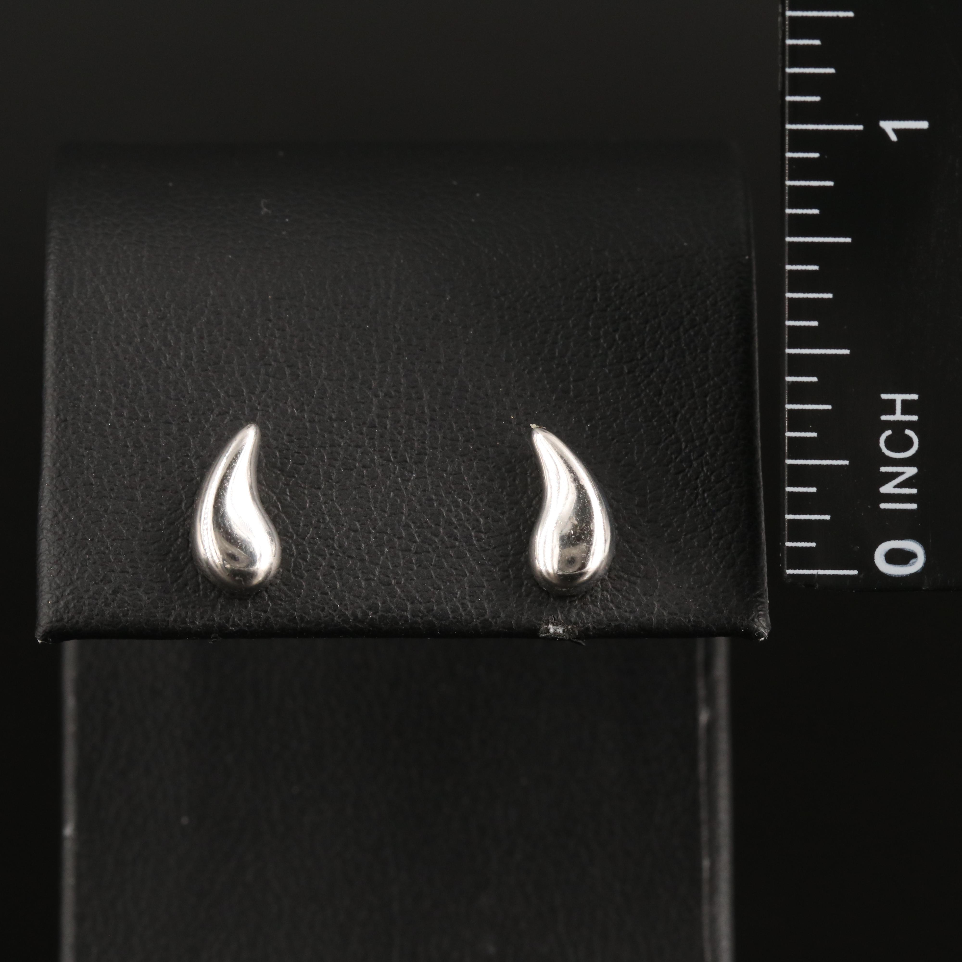 Elsa Peretti for Tiffany & Co. Platinum Teardrop Earrings