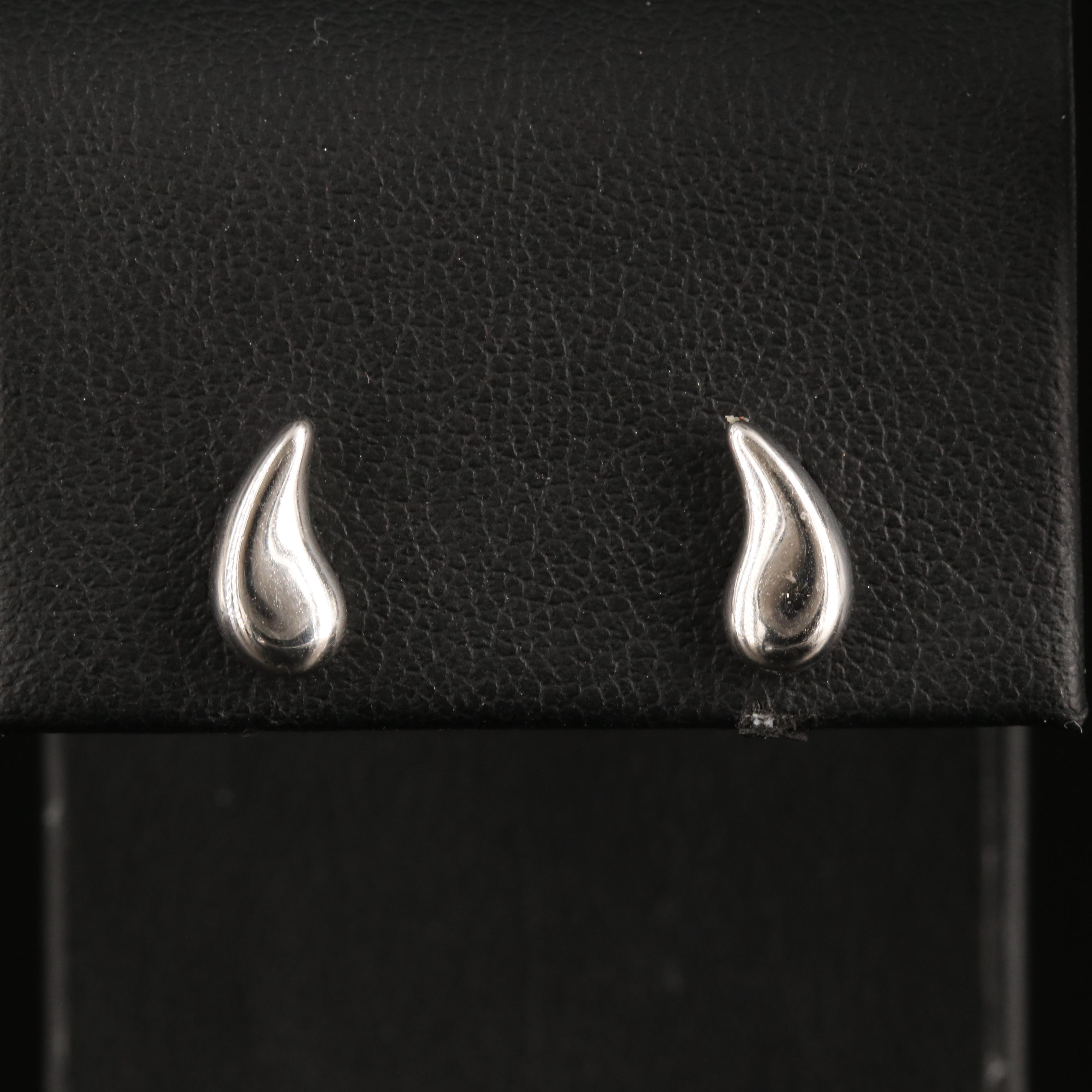 Elsa Peretti for Tiffany & Co. Platinum Teardrop Earrings