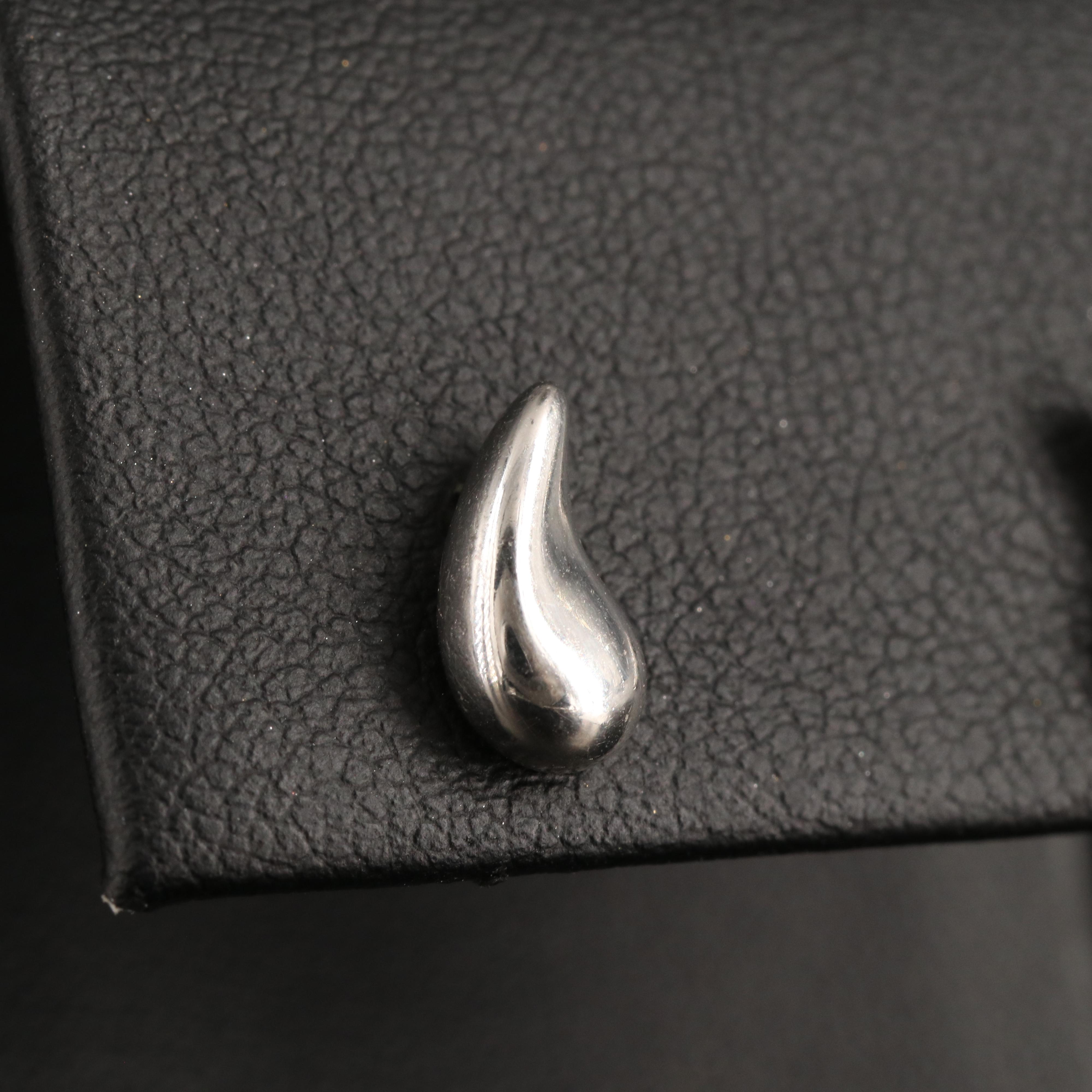 Elsa Peretti for Tiffany & Co. Platinum Teardrop Earrings