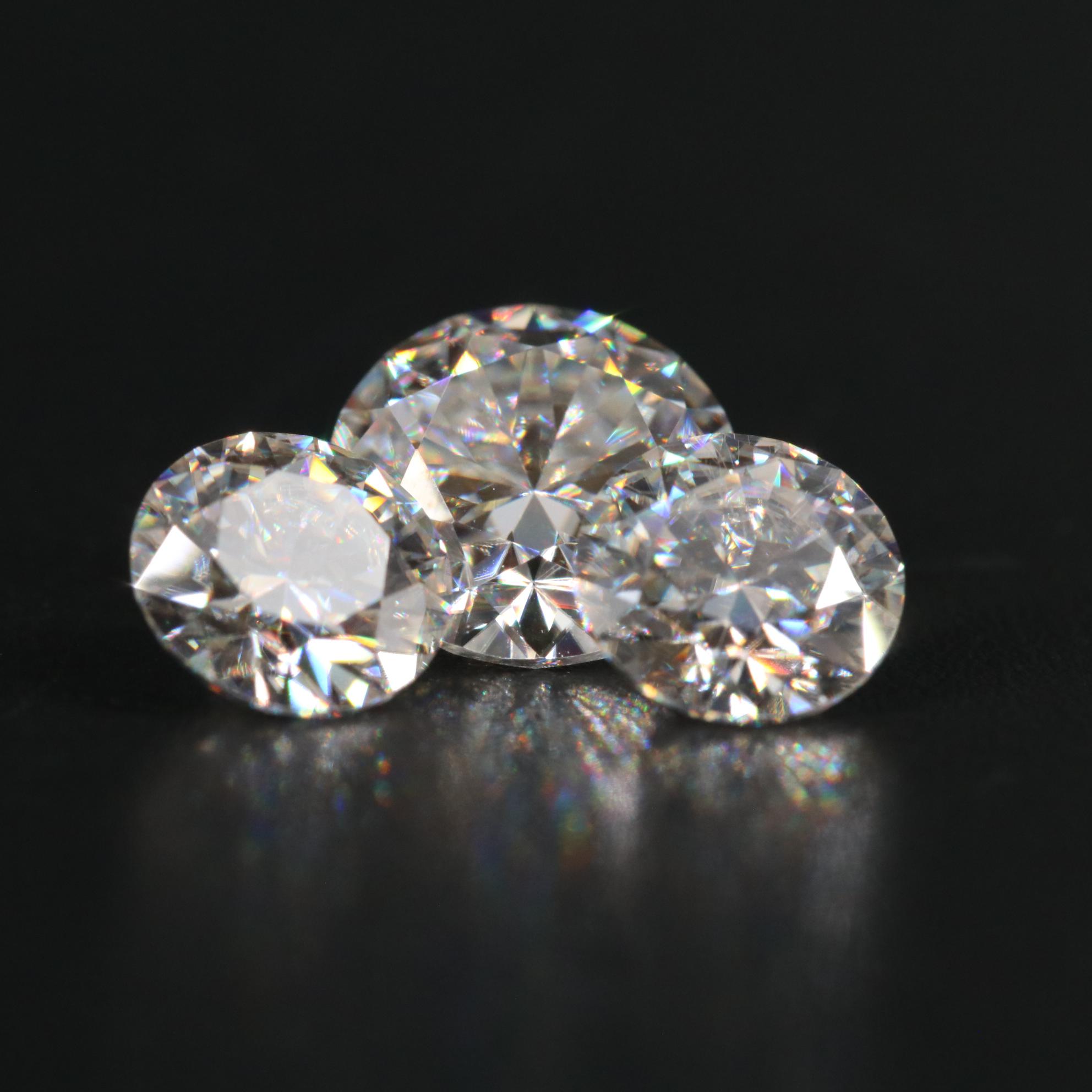 Loose 2.31 CTW Moissanite